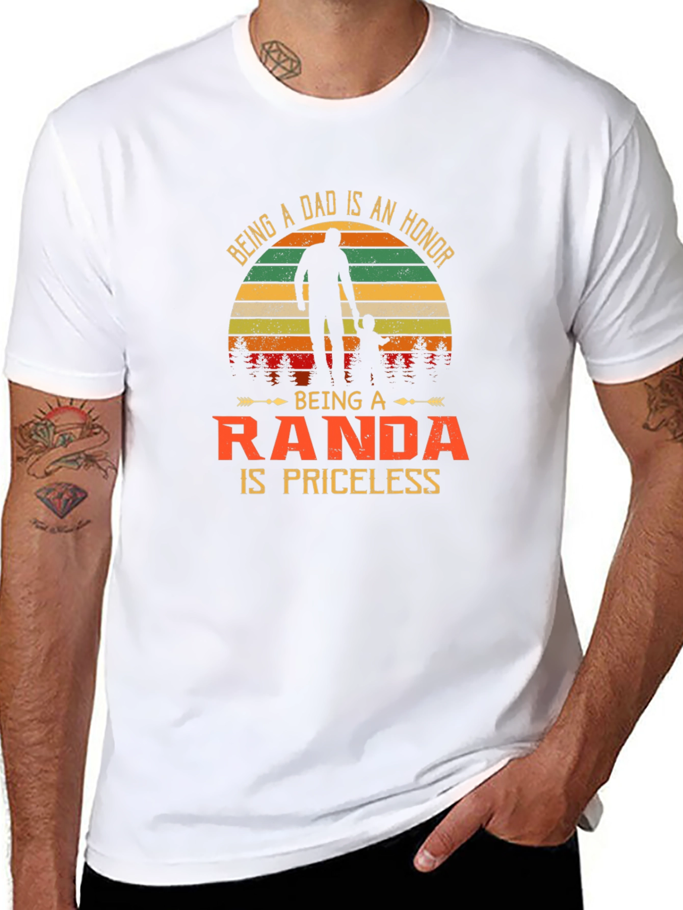 Dad Randa T-Shirt: Priceless Honor