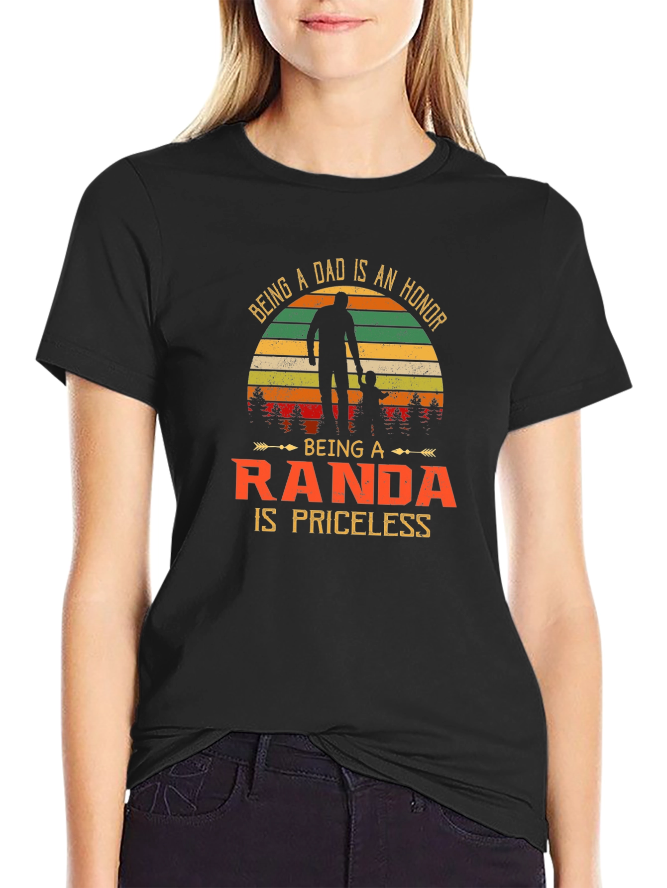 Dad Randa T-Shirt: Priceless Honor