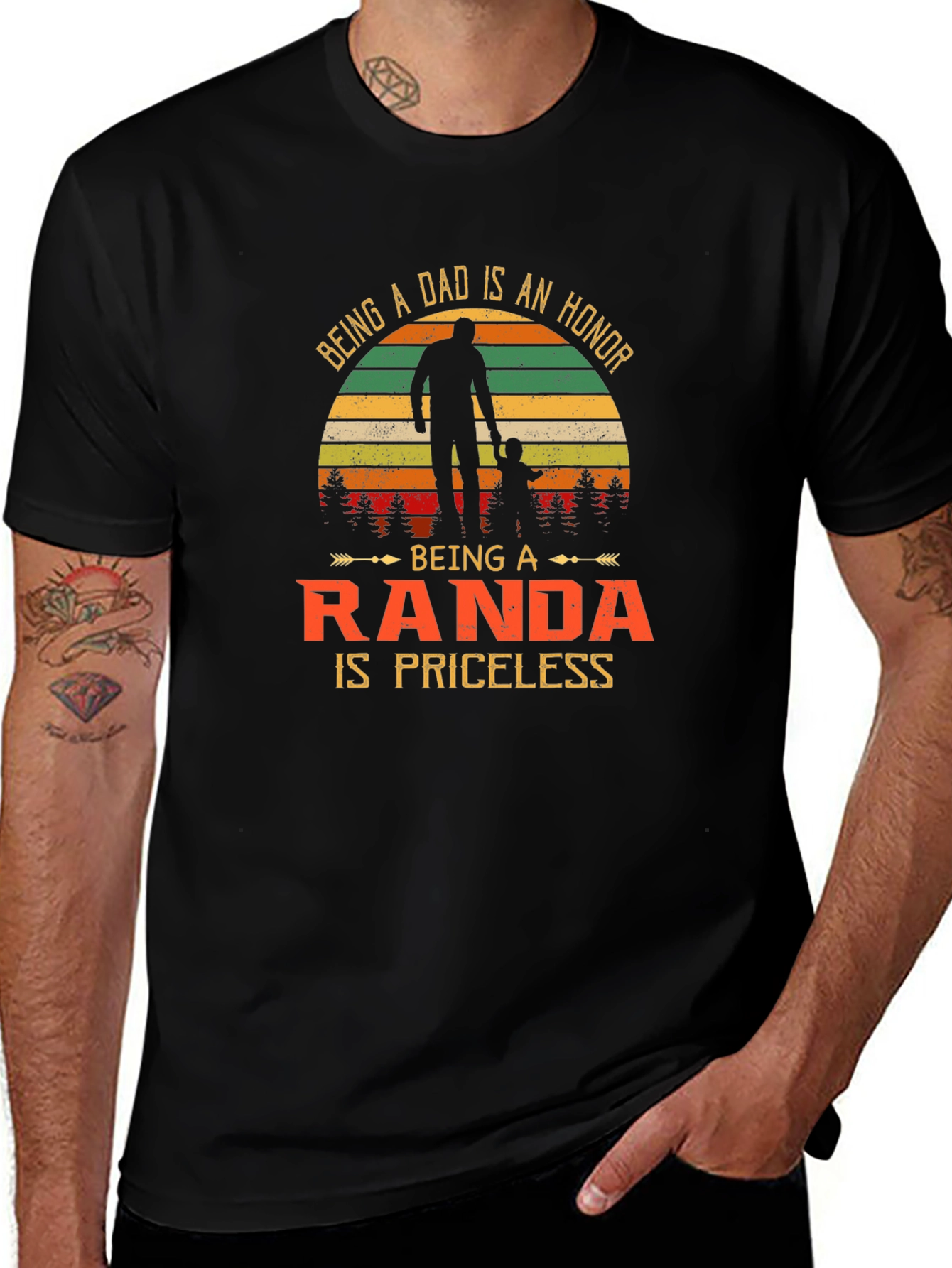 Dad Randa T-Shirt: Priceless Honor