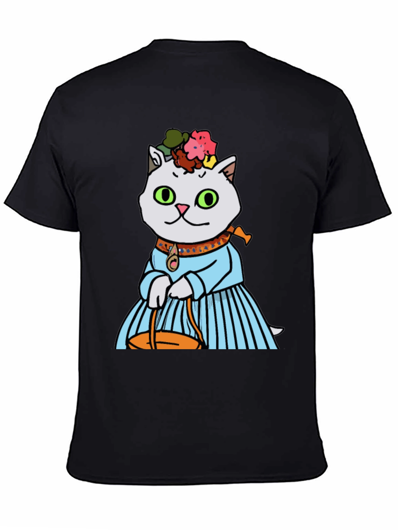 Frida Kahlo Cat T-Shirt - Unique Graphic Tee