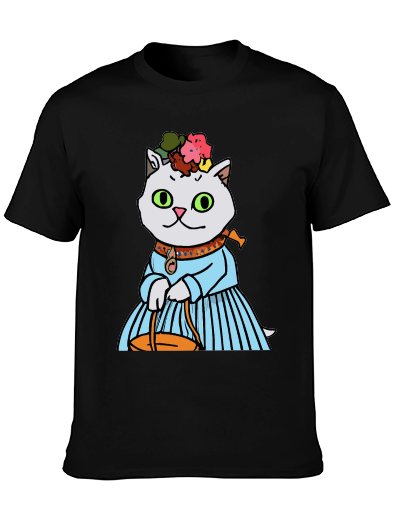 Frida Kahlo Cat T-Shirt - Unique Graphic Tee