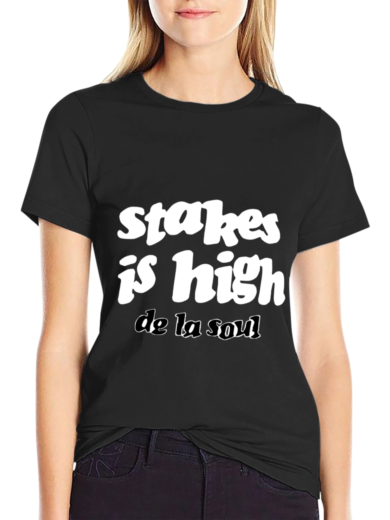 Stakes Is High De La Soul Black T-Shirt