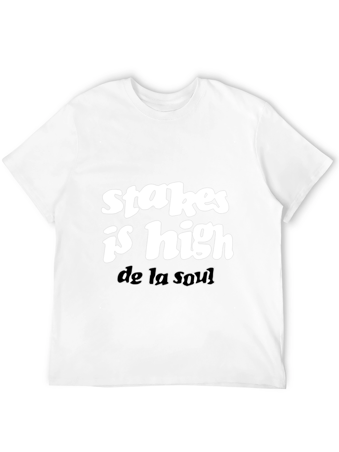 Stakes Is High De La Soul Black T-Shirt