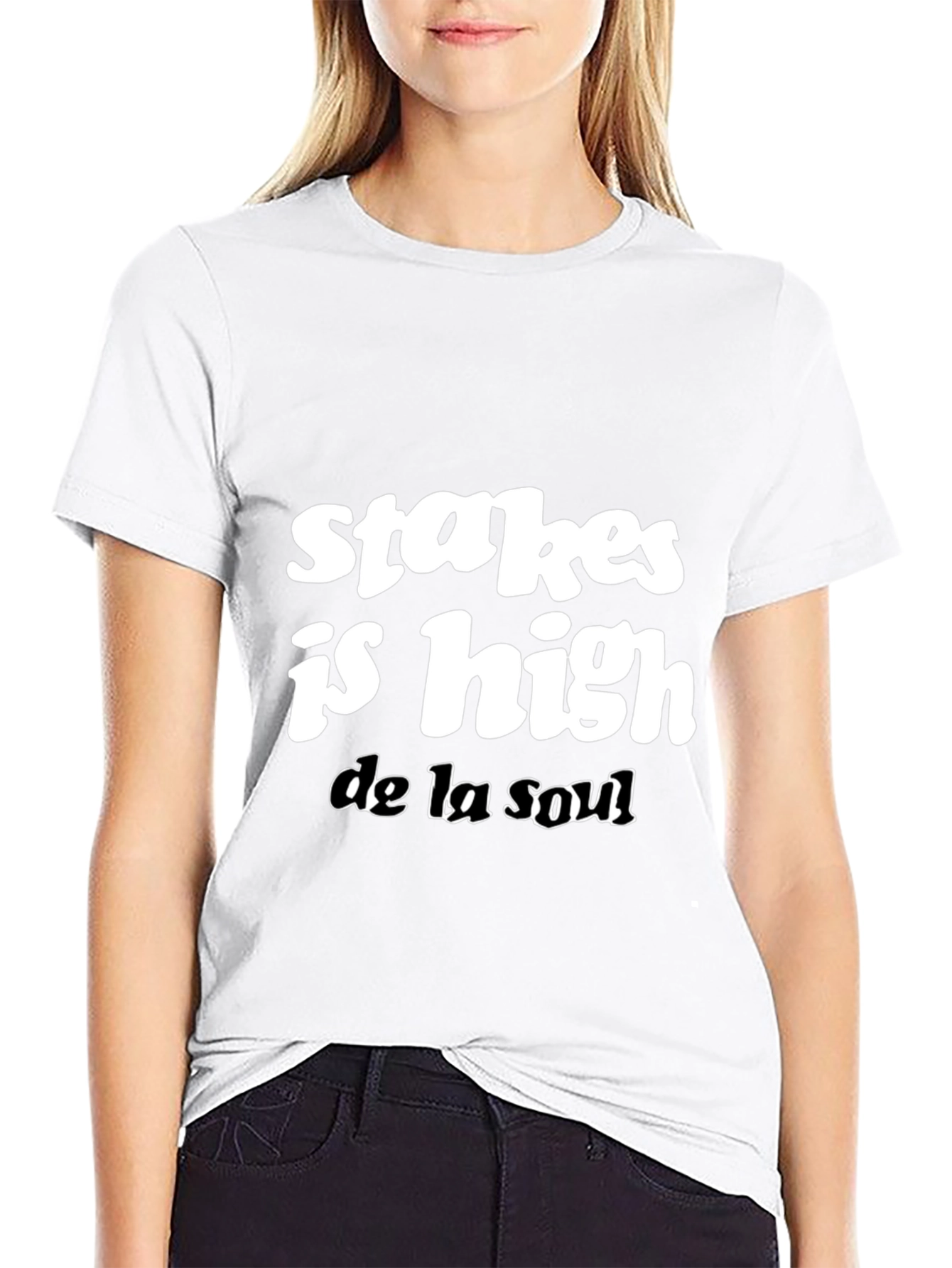 Stakes Is High De La Soul Black T-Shirt