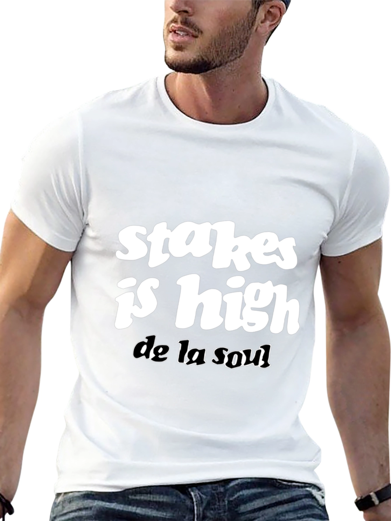 Stakes Is High De La Soul Black T-Shirt