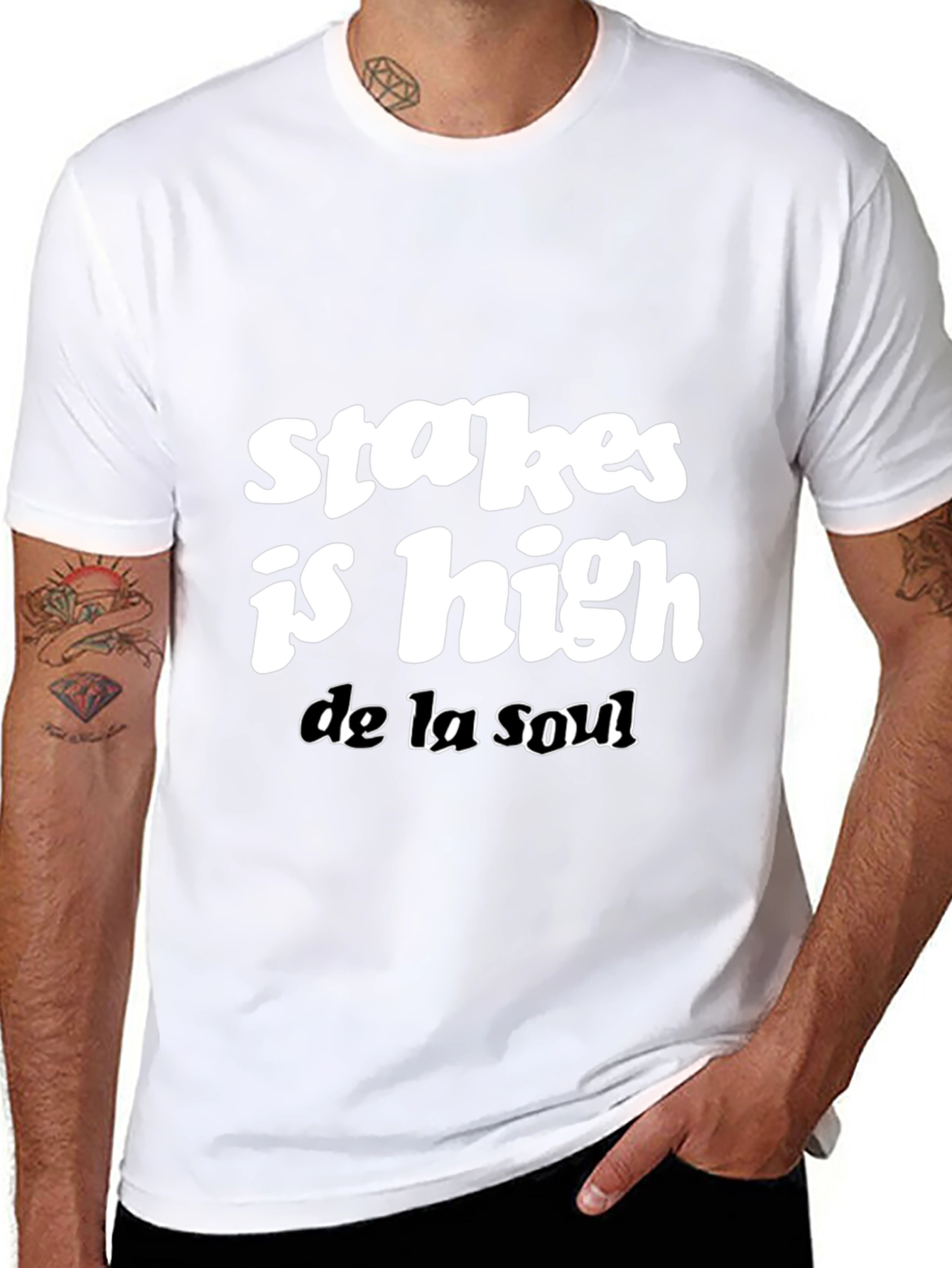 Stakes Is High De La Soul Black T-Shirt