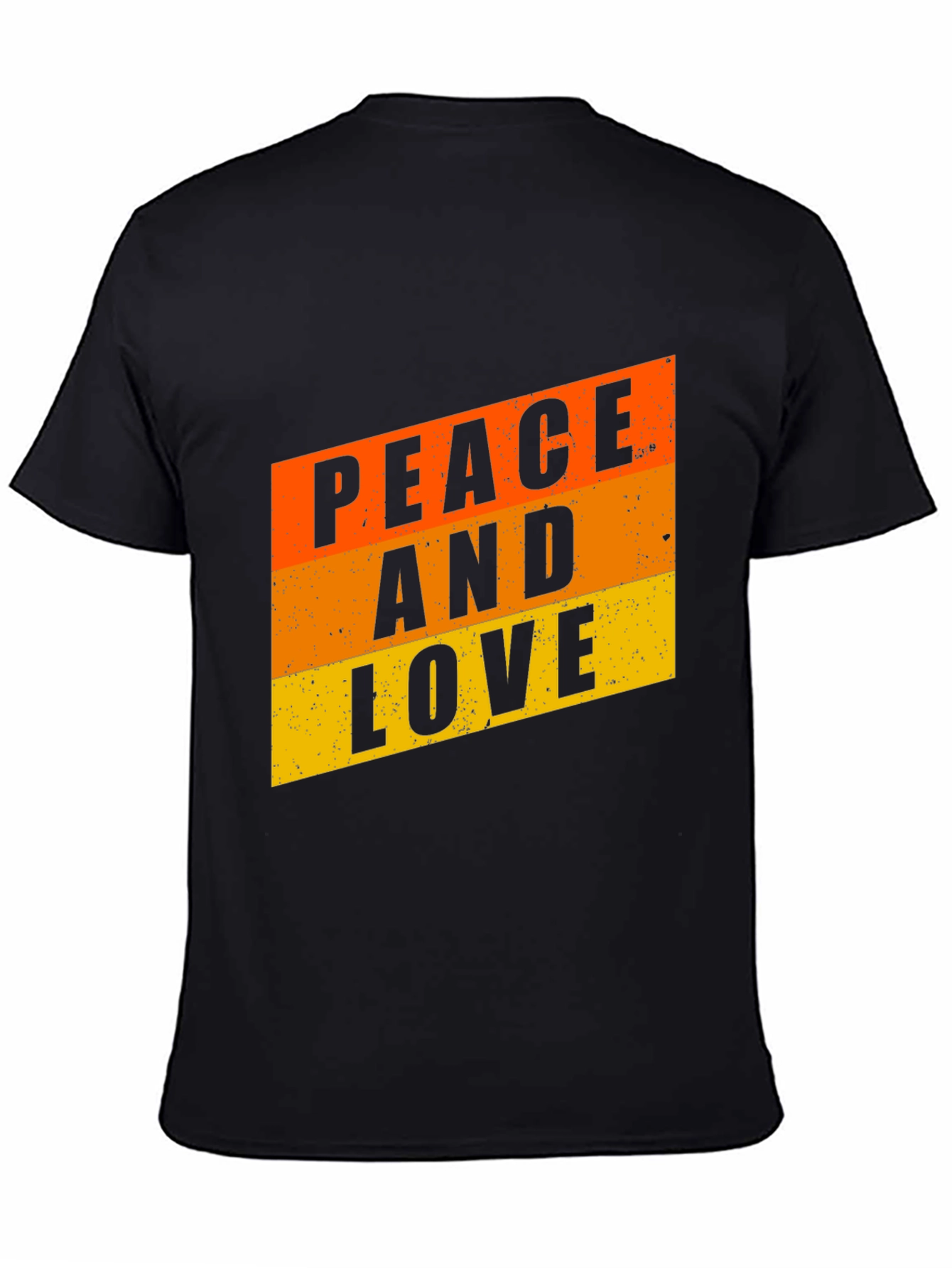 Peace and Love Retro T-Shirt