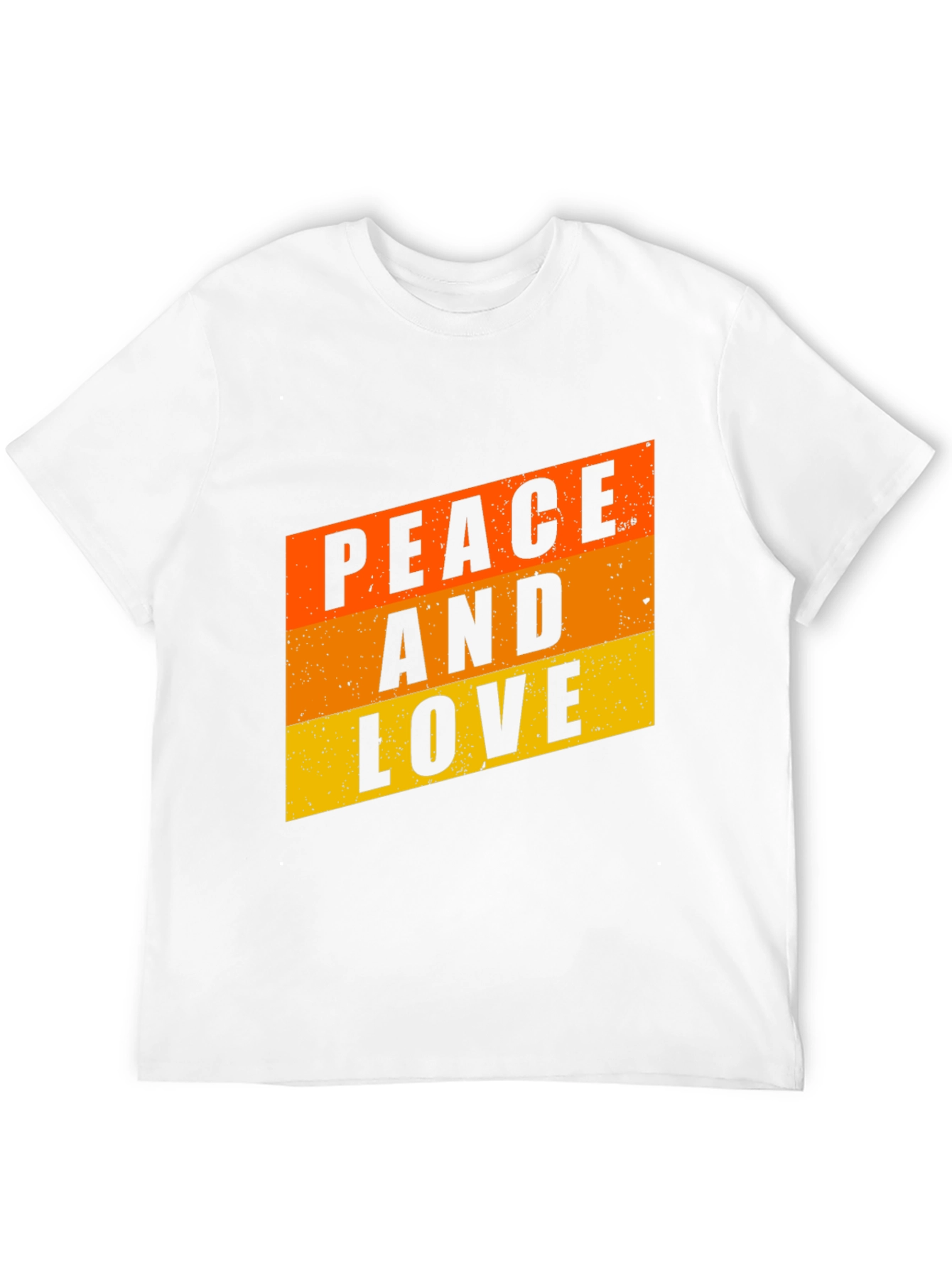 Peace and Love Retro T-Shirt