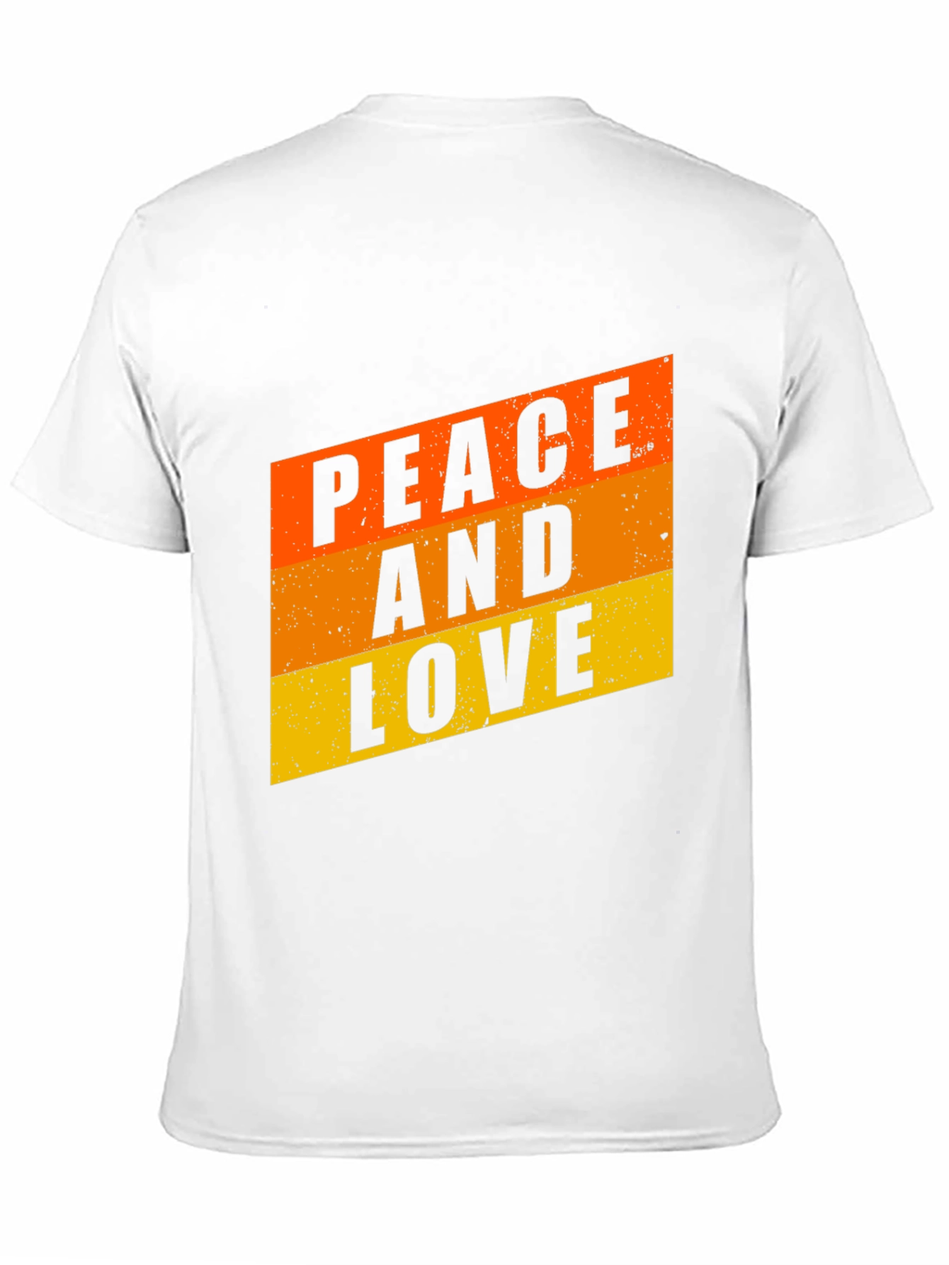 Peace and Love Retro T-Shirt