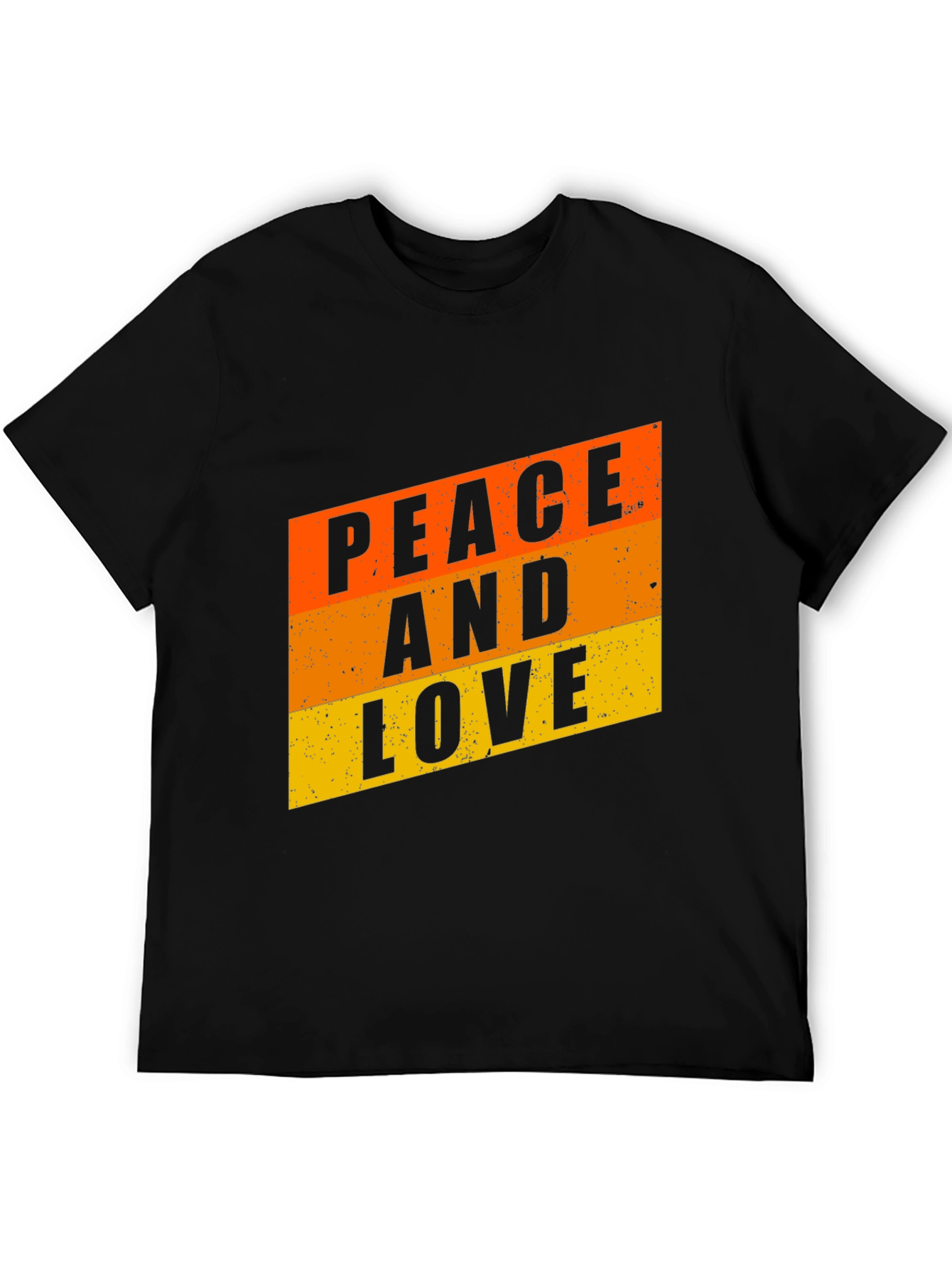Peace and Love Retro T-Shirt