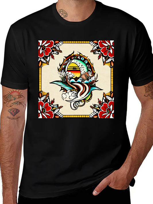 Vintage Tattoo Art T-Shirt