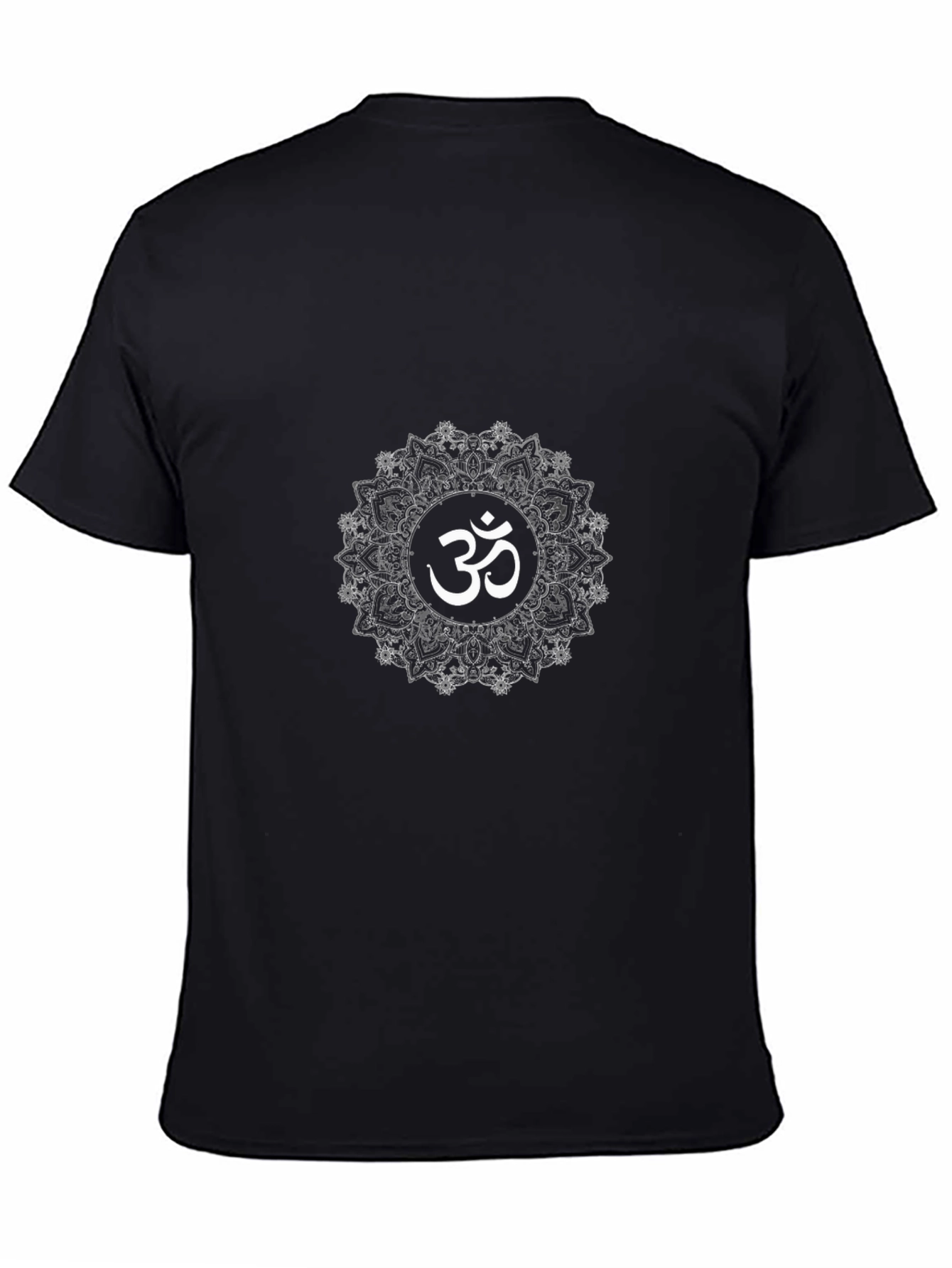 Om Mandala T-Shirt - Black