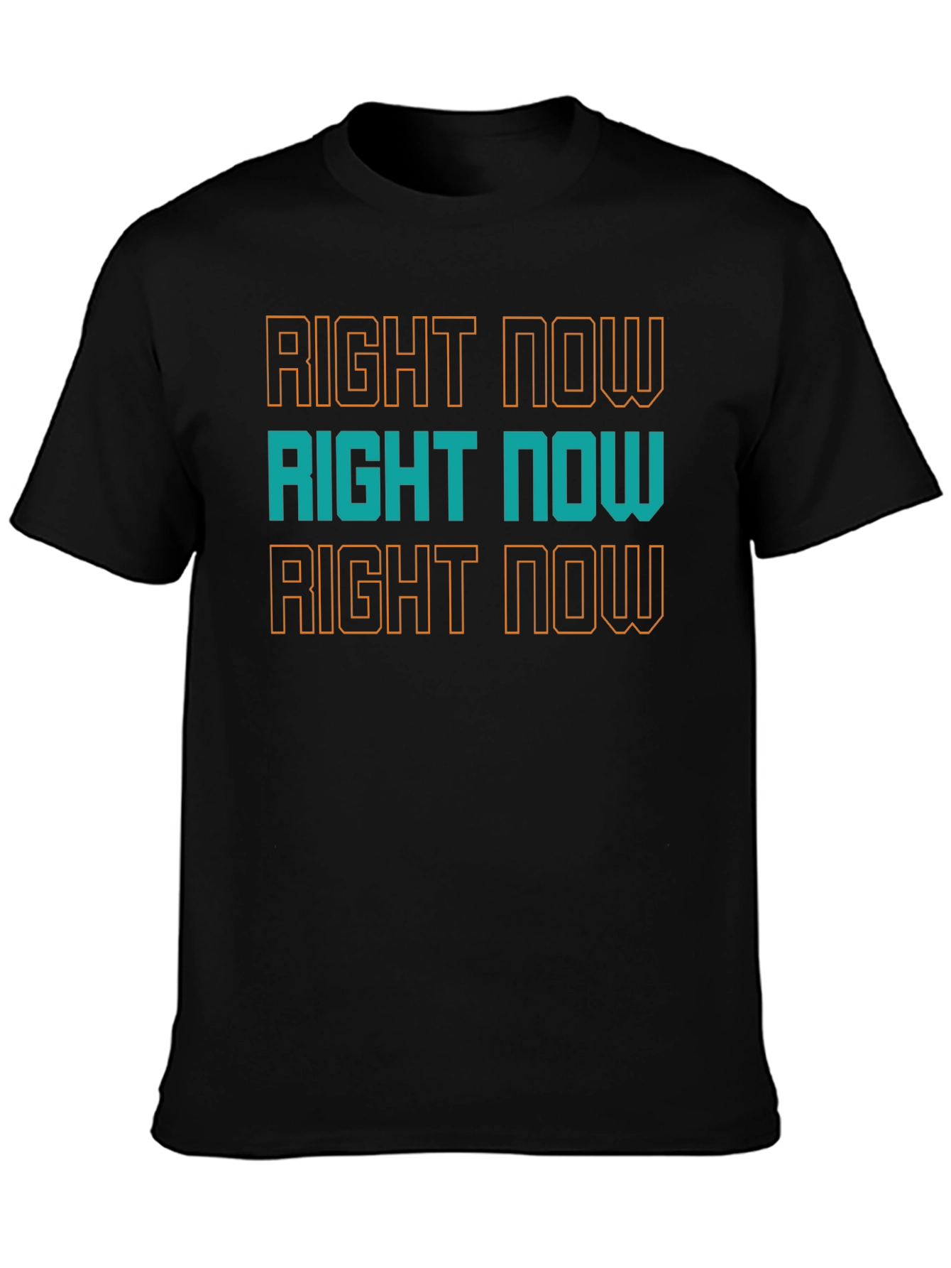Right Now Graphic Tee - Trendy Comfort
