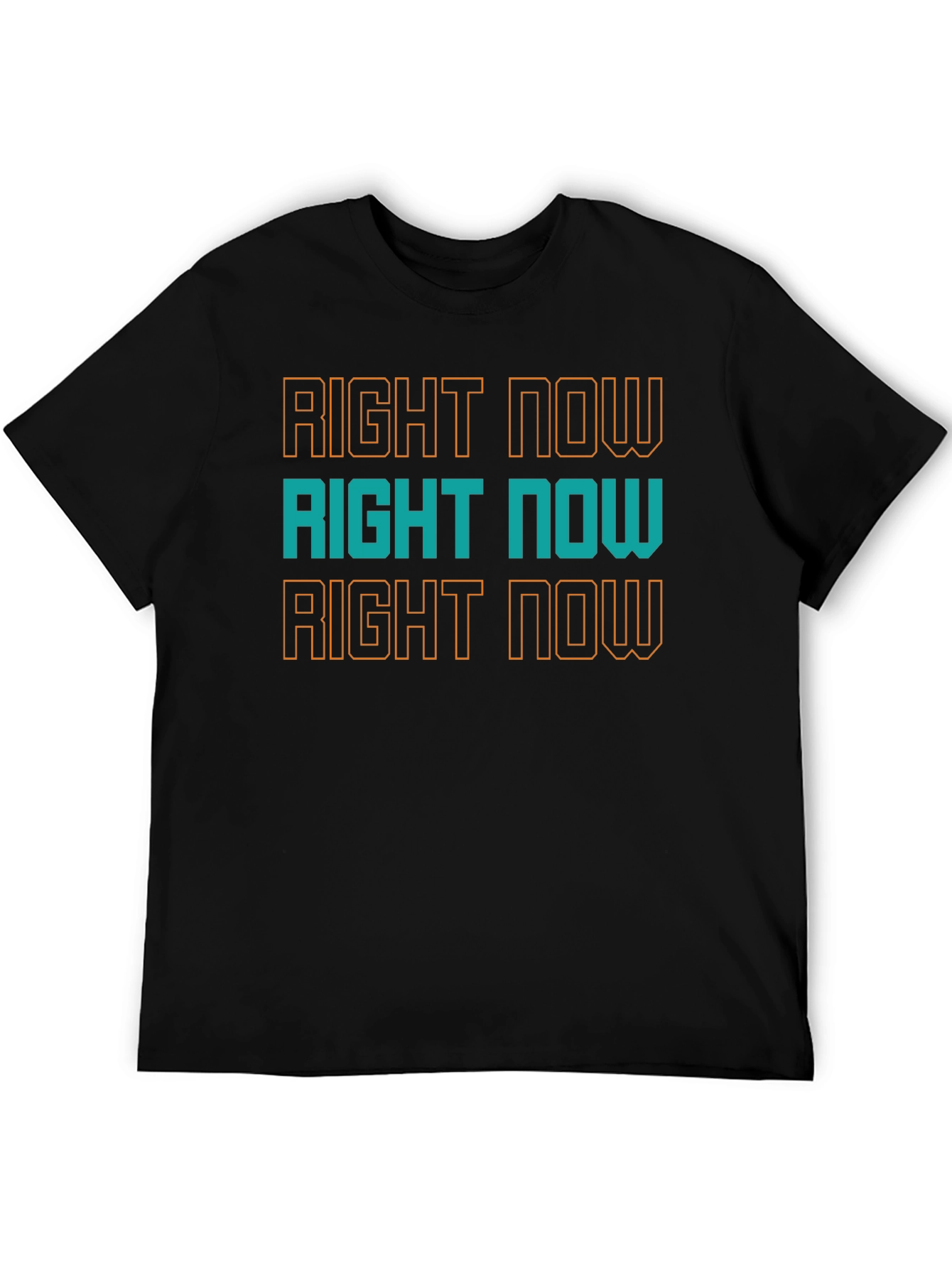 Right Now Graphic Tee - Trendy Comfort