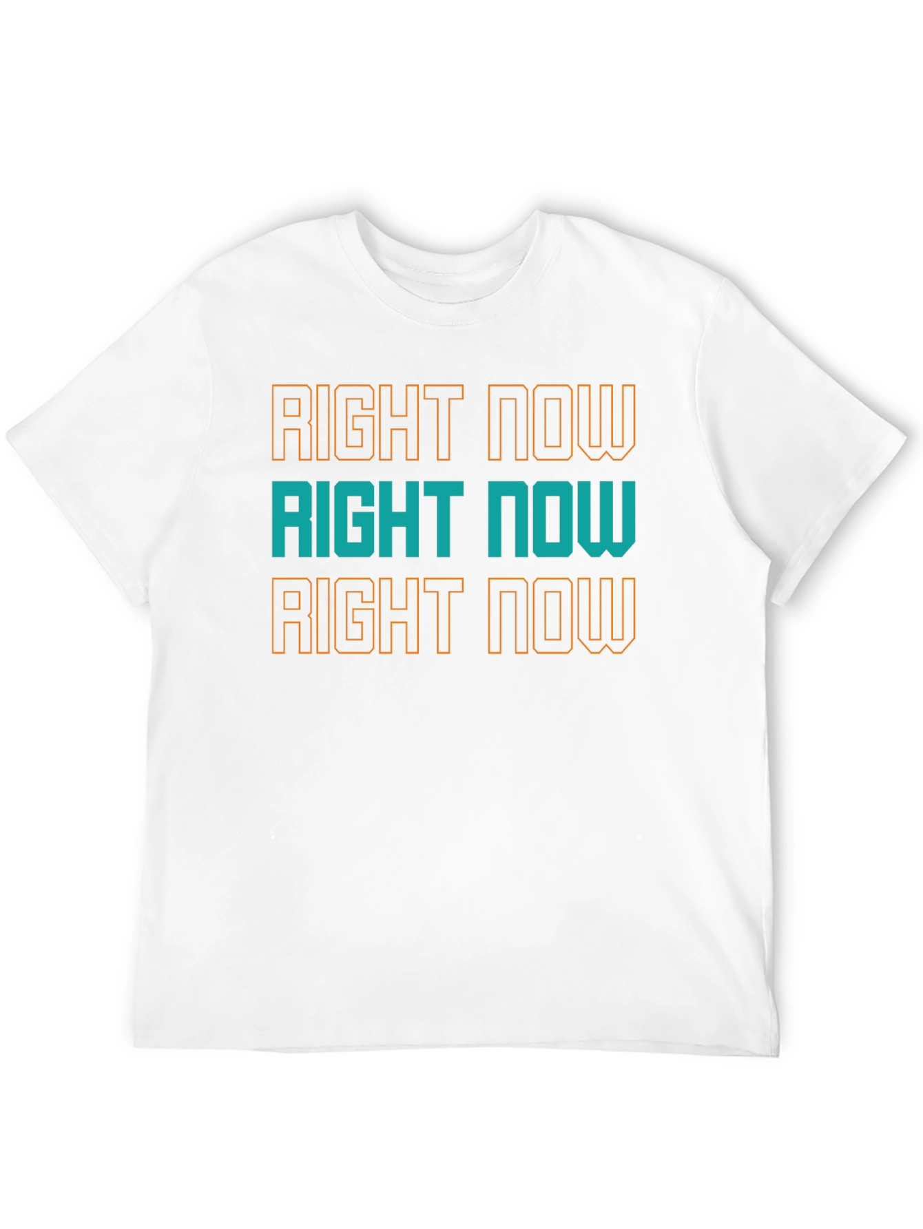 Right Now Graphic Tee - Trendy Comfort