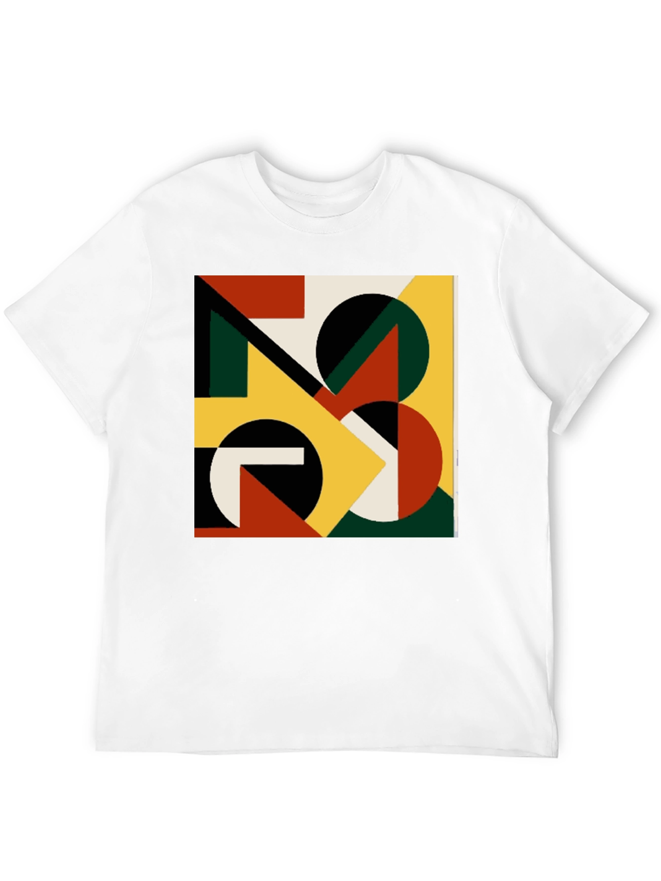 Abstract Geometric T-Shirt - Modern Art Tee