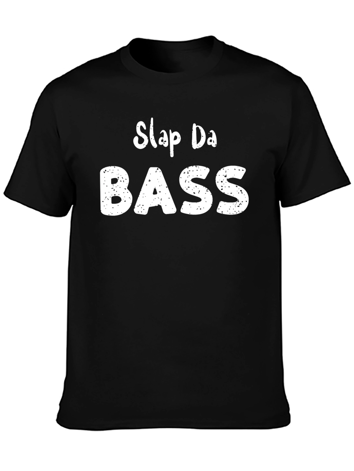 Slap Da Bass Graphic T-Shirt - Musician Humor