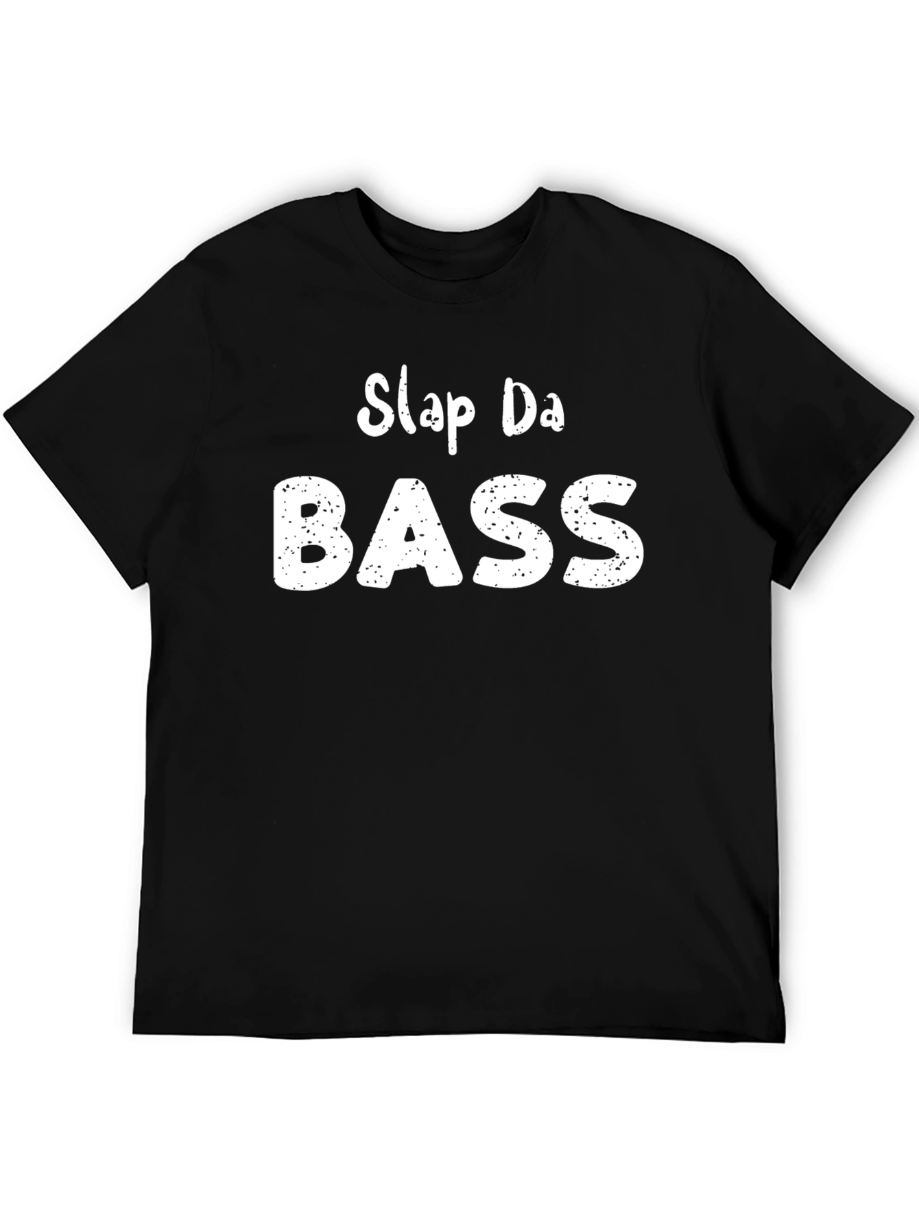Slap Da Bass Graphic T-Shirt - Musician Humor