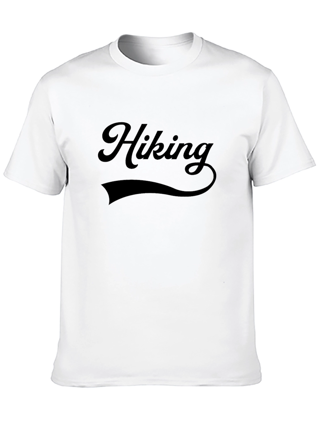 Hiking Black Graphic T-Shirt