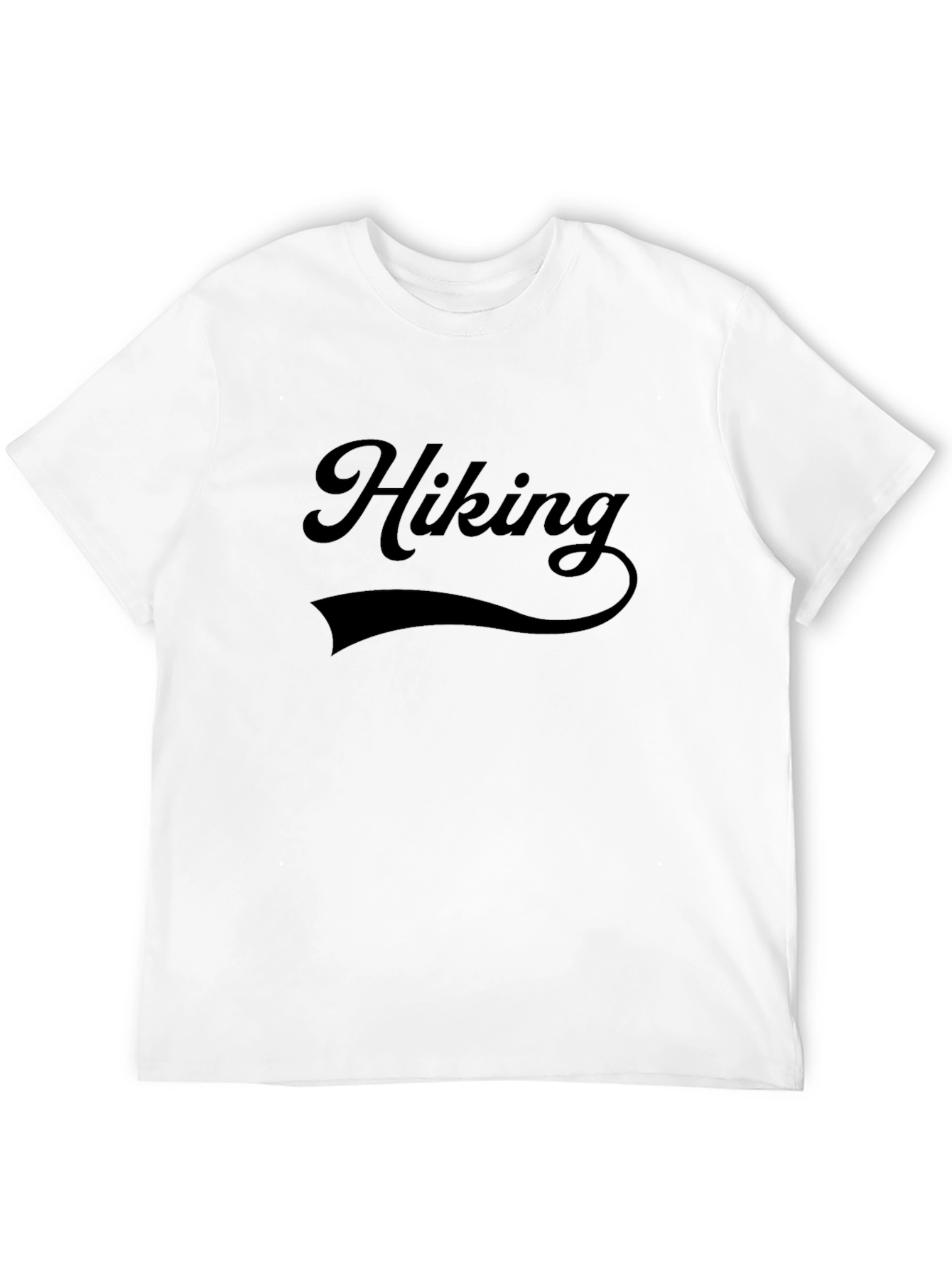 Hiking Black Graphic T-Shirt