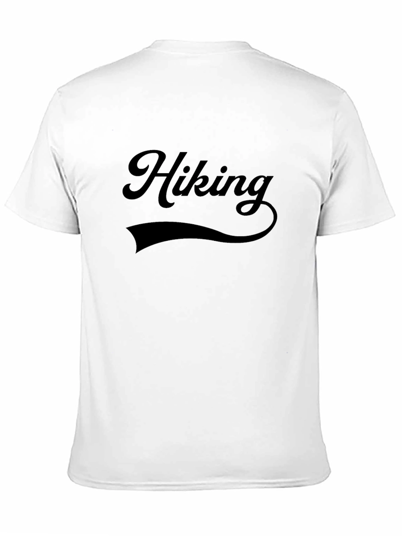 Hiking Black Graphic T-Shirt