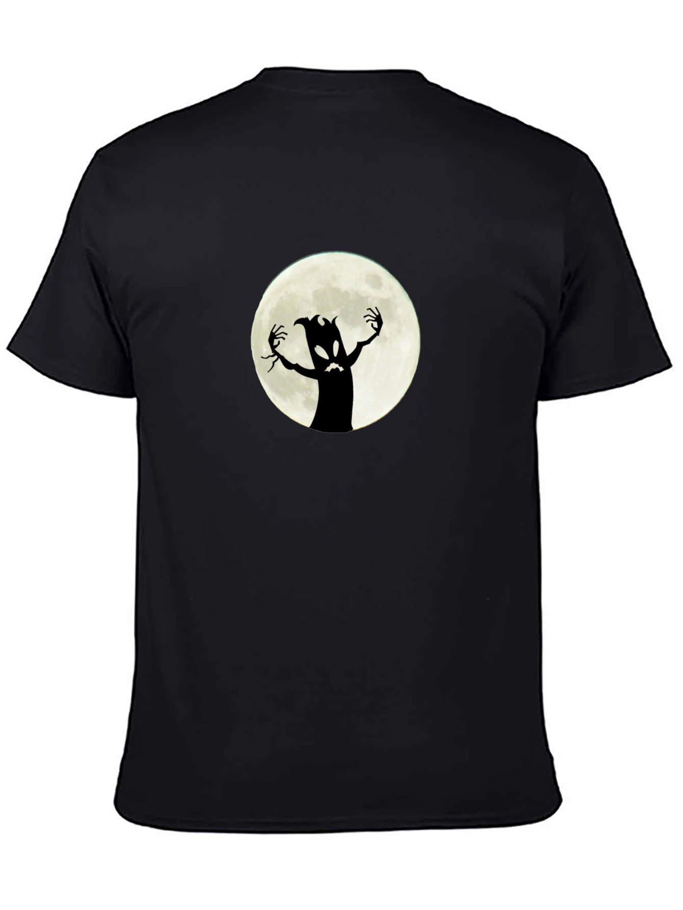 Spooky Moon Monster Graphic Tee