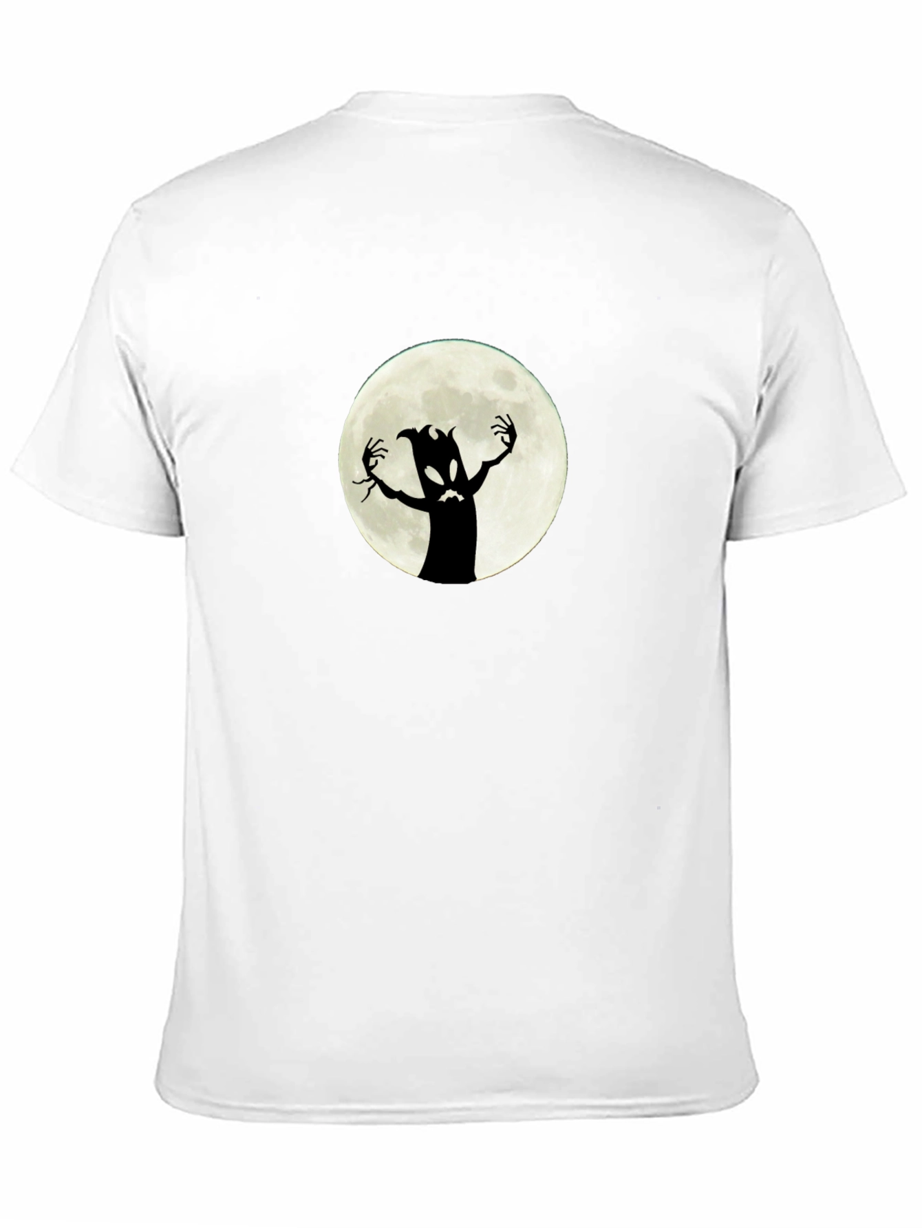 Spooky Moon Monster Graphic Tee