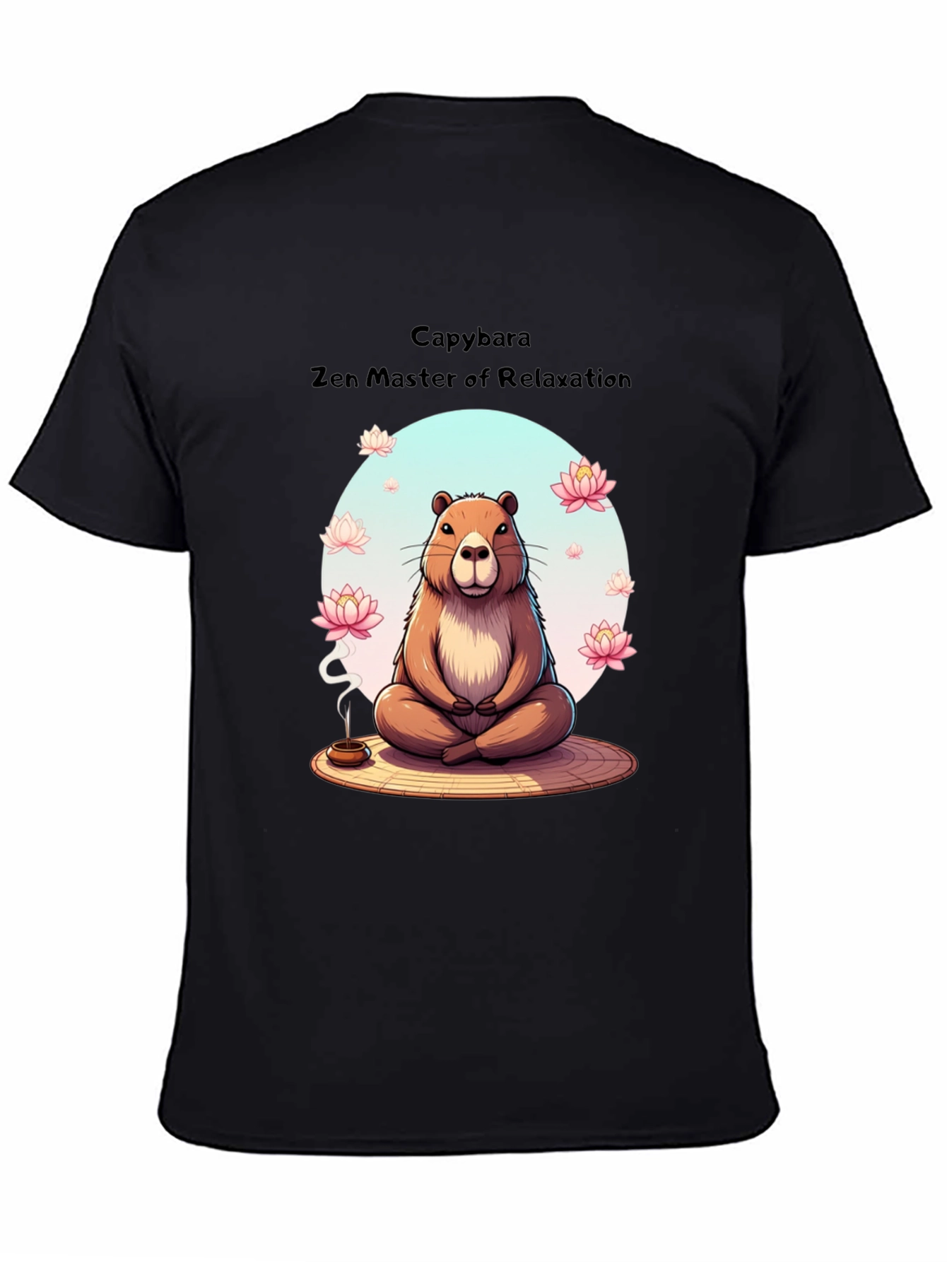 Capybara Zen Master T-Shirt - Relax in Style