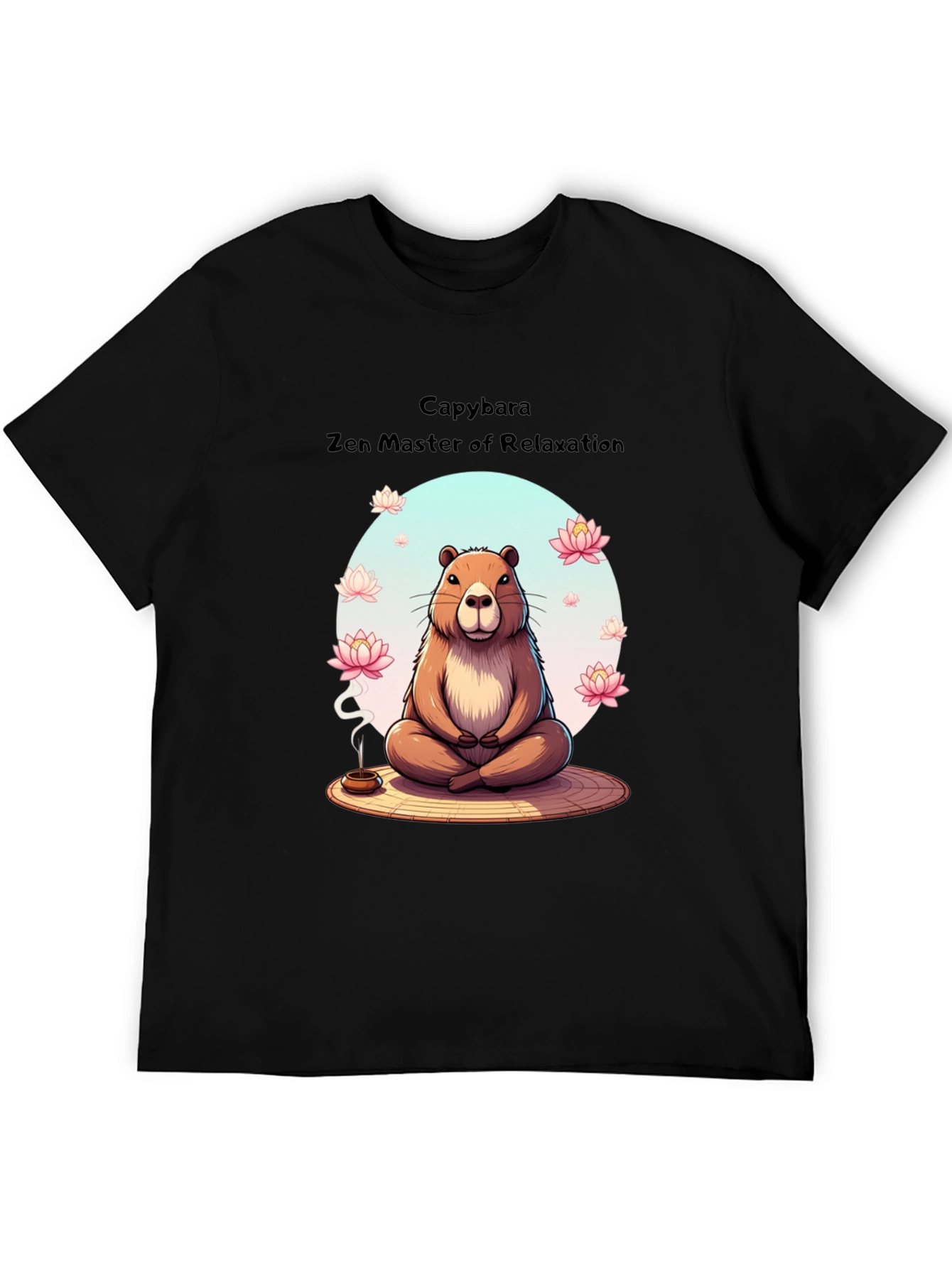Capybara Zen Master T-Shirt - Relax in Style