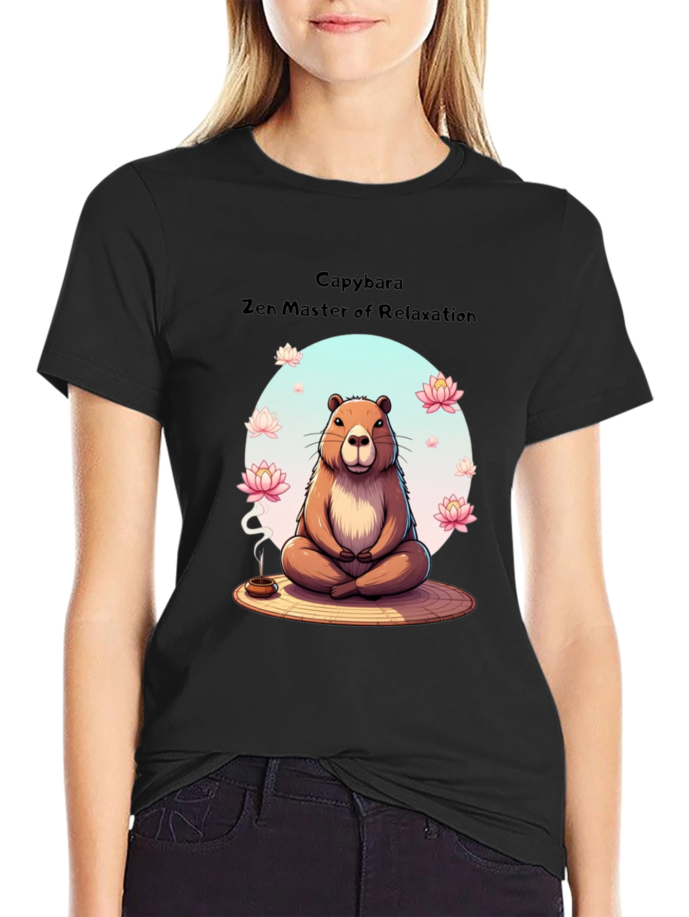Capybara Zen Master T-Shirt - Relax in Style