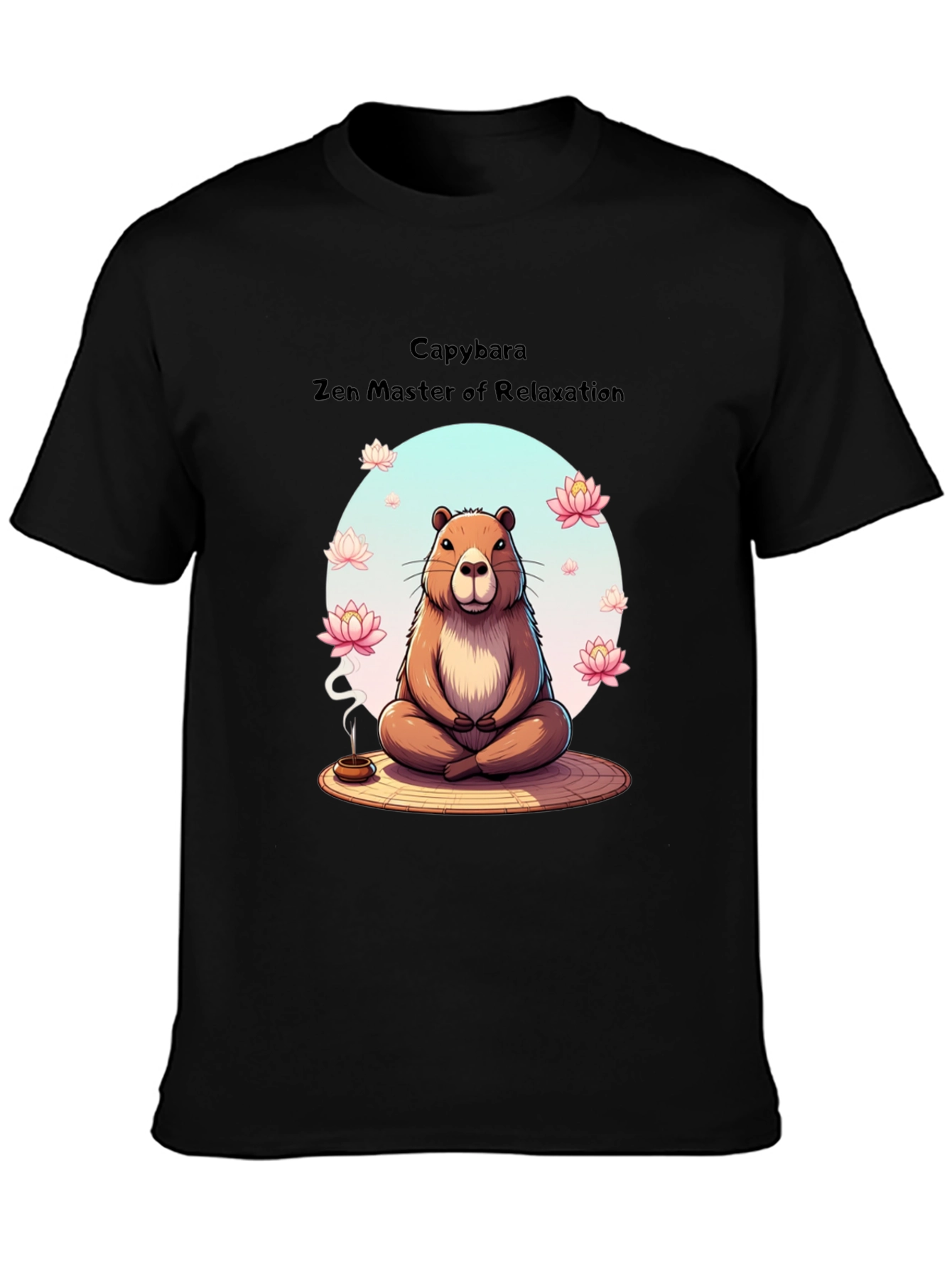 Capybara Zen Master T-Shirt - Relax in Style