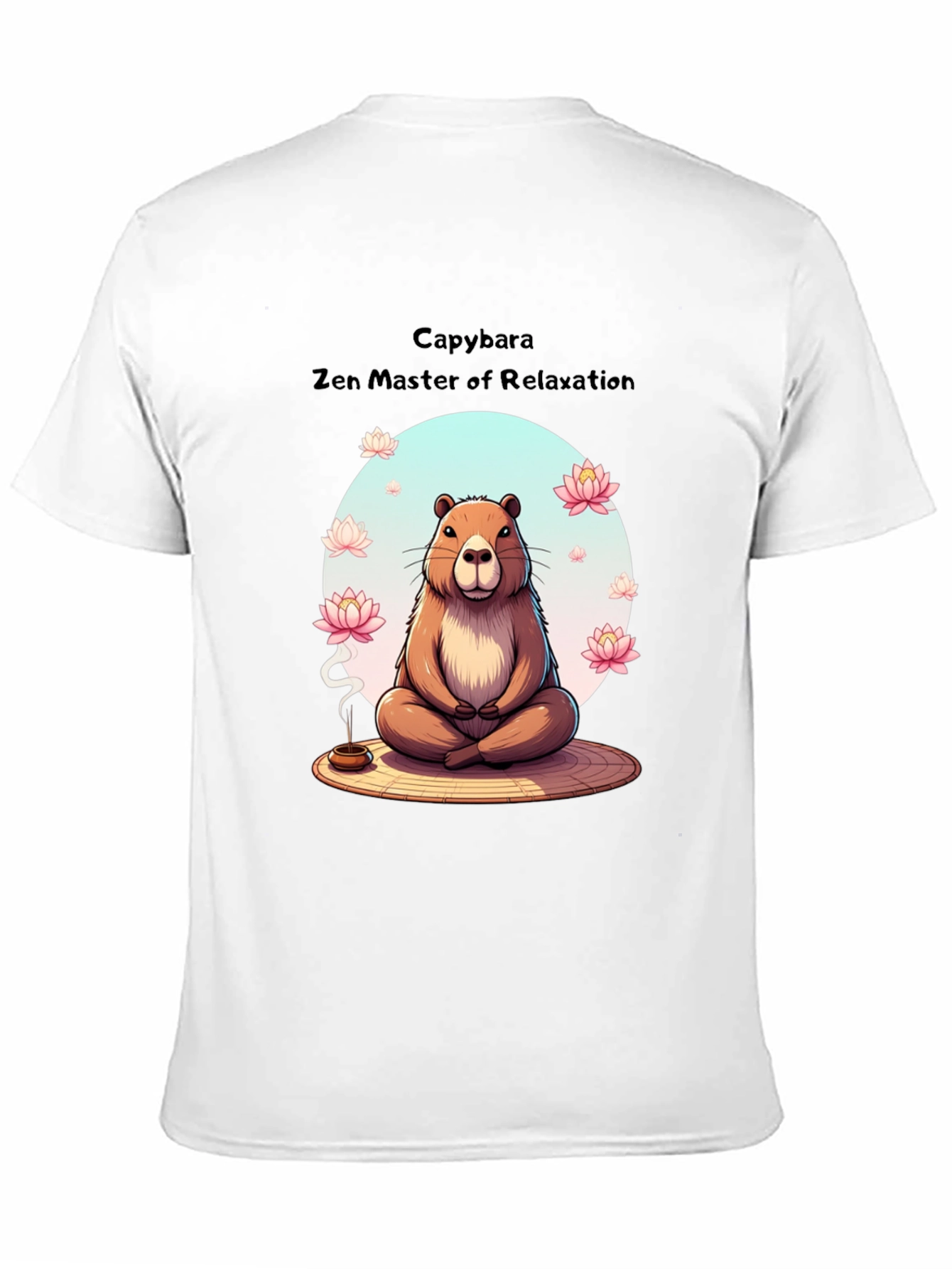 Capybara Zen Master T-Shirt - Relax in Style