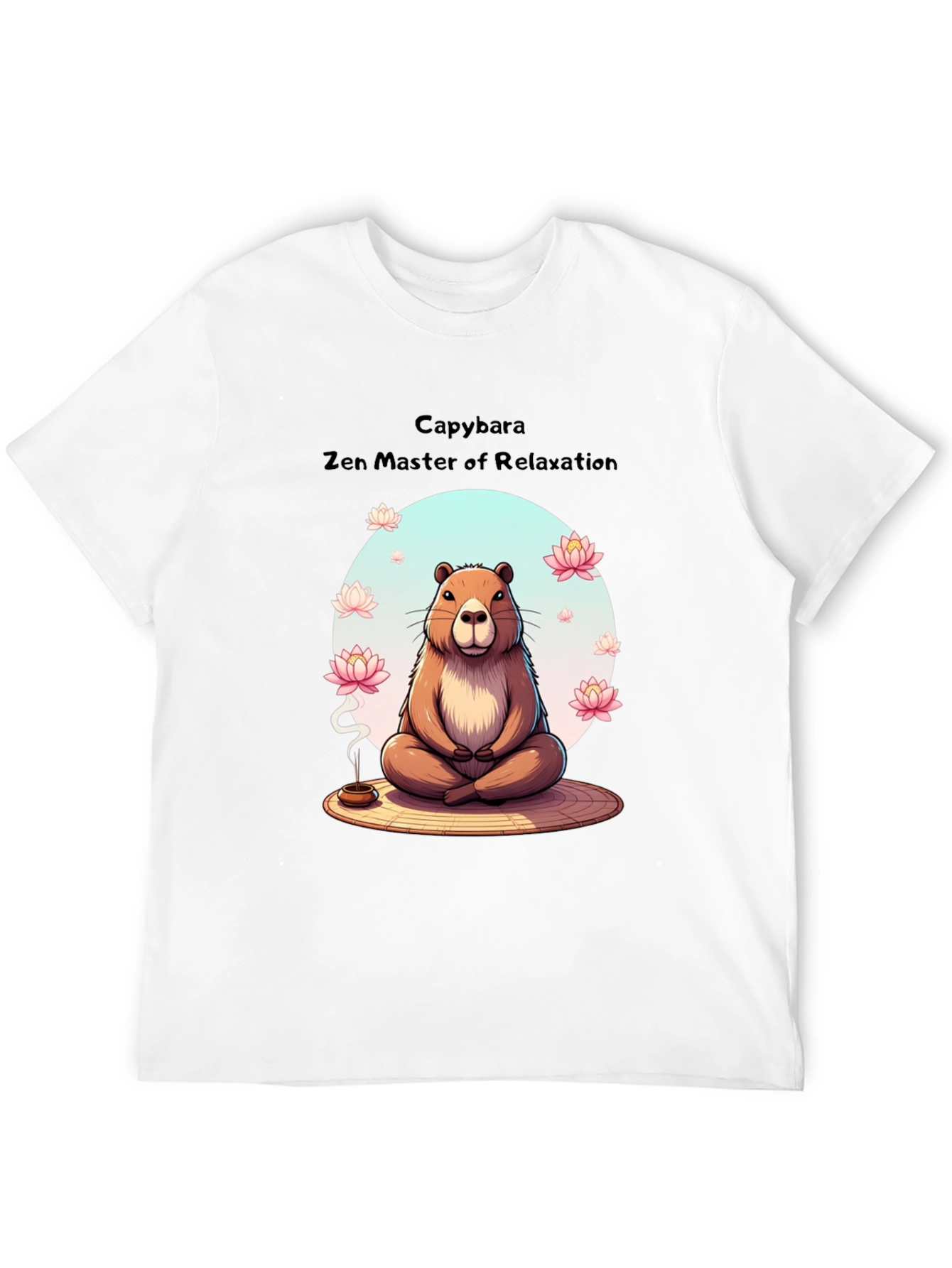 Capybara Zen Master T-Shirt - Relax in Style