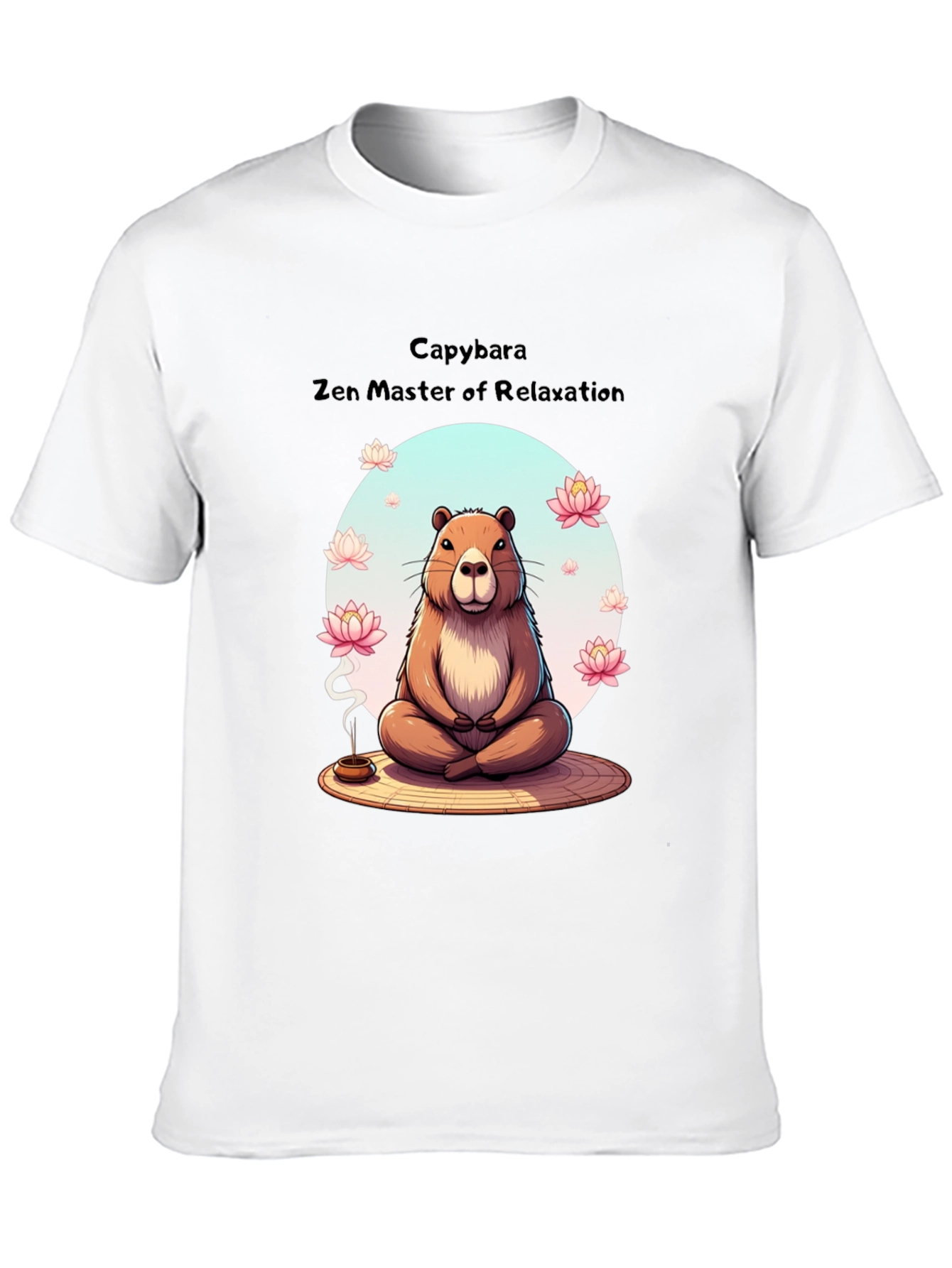 Capybara Zen Master T-Shirt - Relax in Style