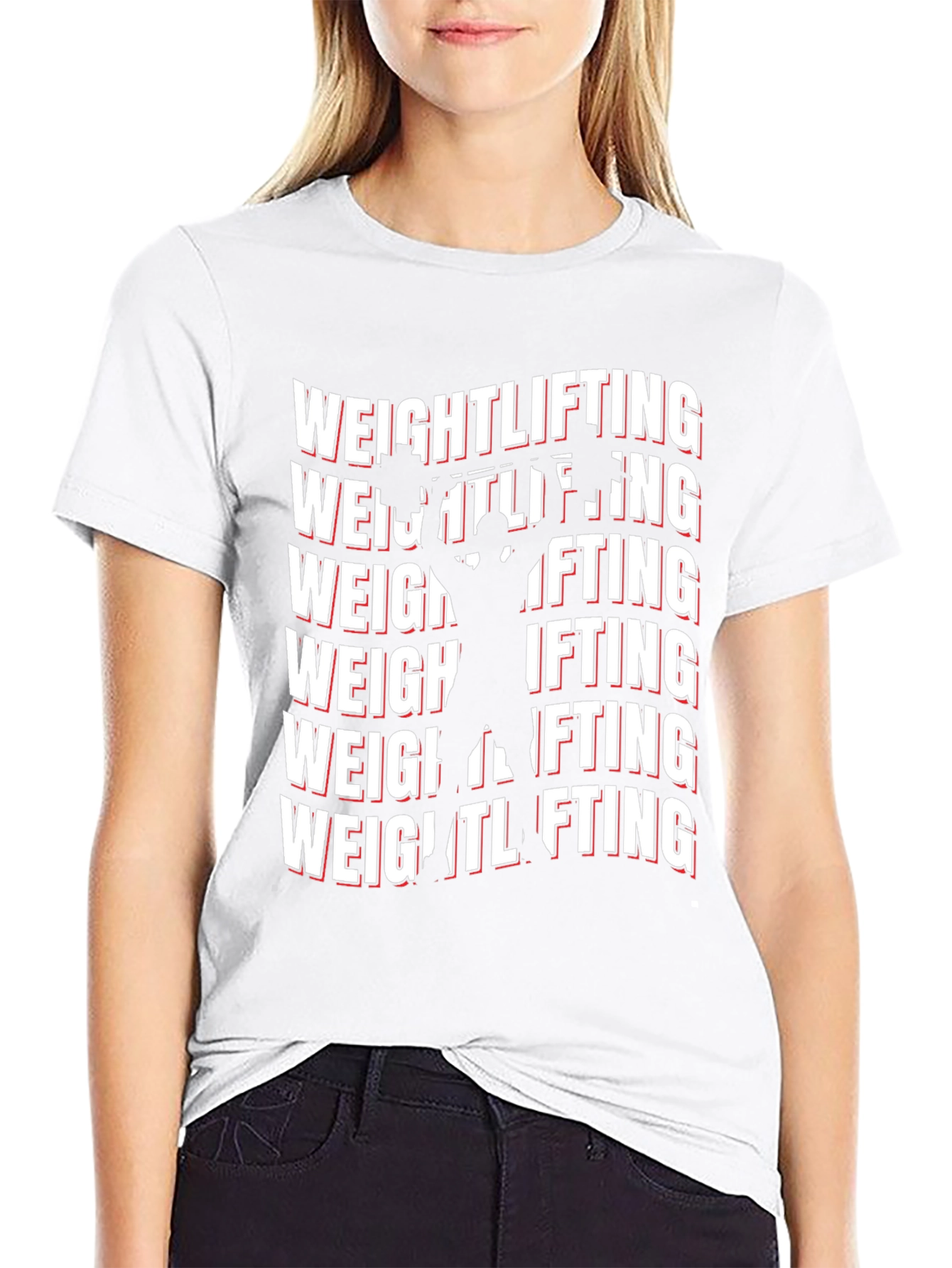 Weightlifting Graphic Tee - Workout Gym Shirt