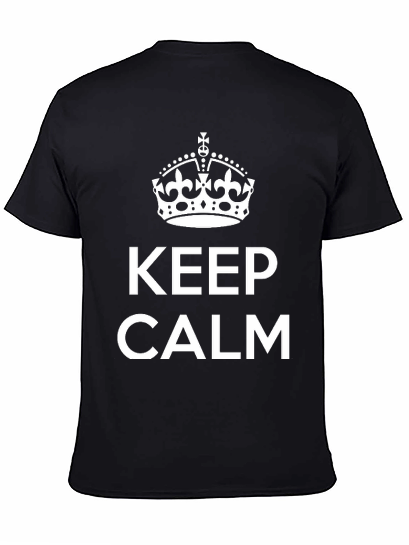 Keep Calm Graphic Tee - Classic Comfort