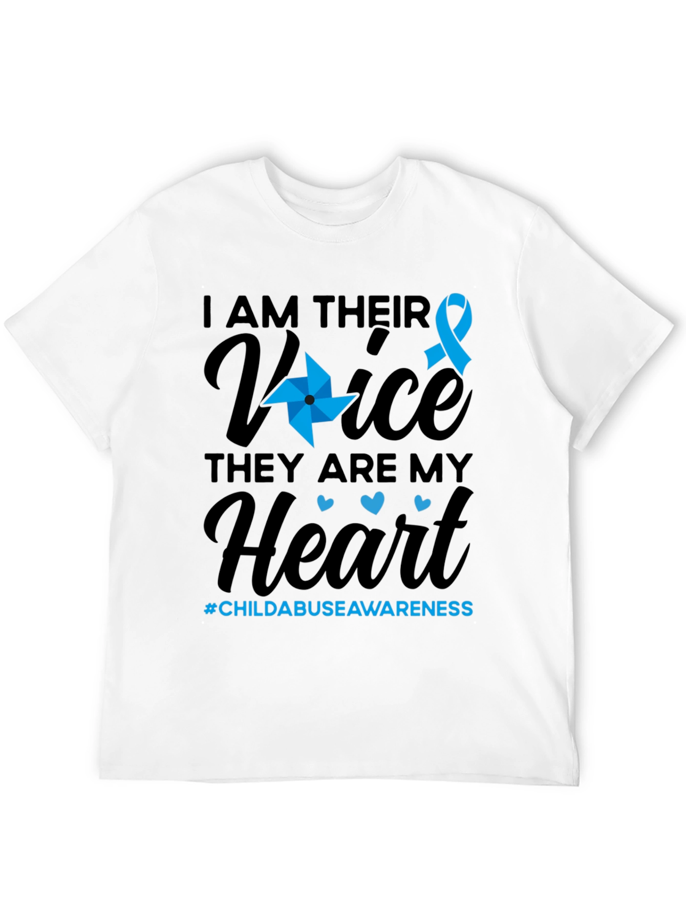 Child Abuse Awareness T-Shirt - They Are My Heart