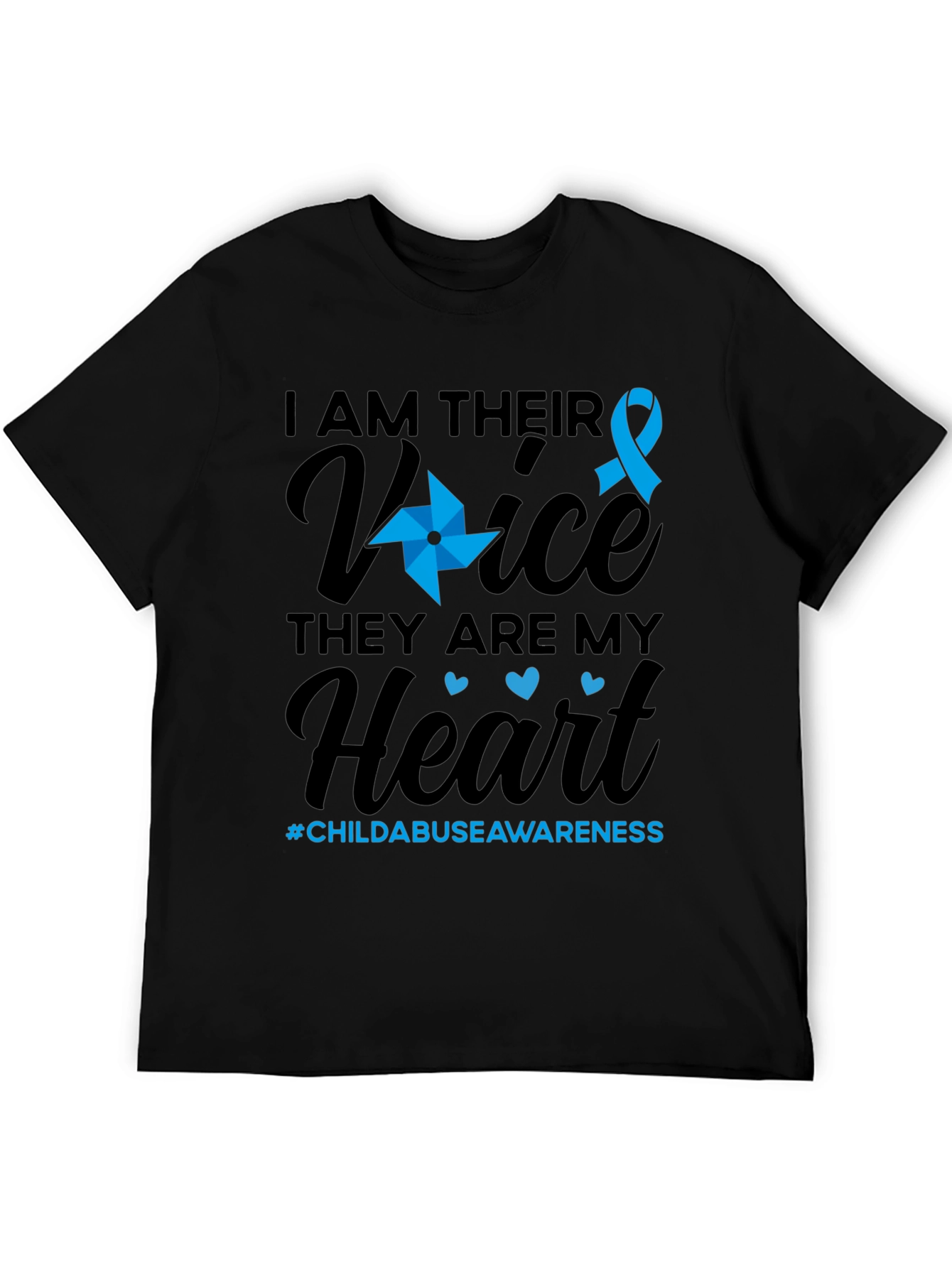 Child Abuse Awareness T-Shirt - They Are My Heart
