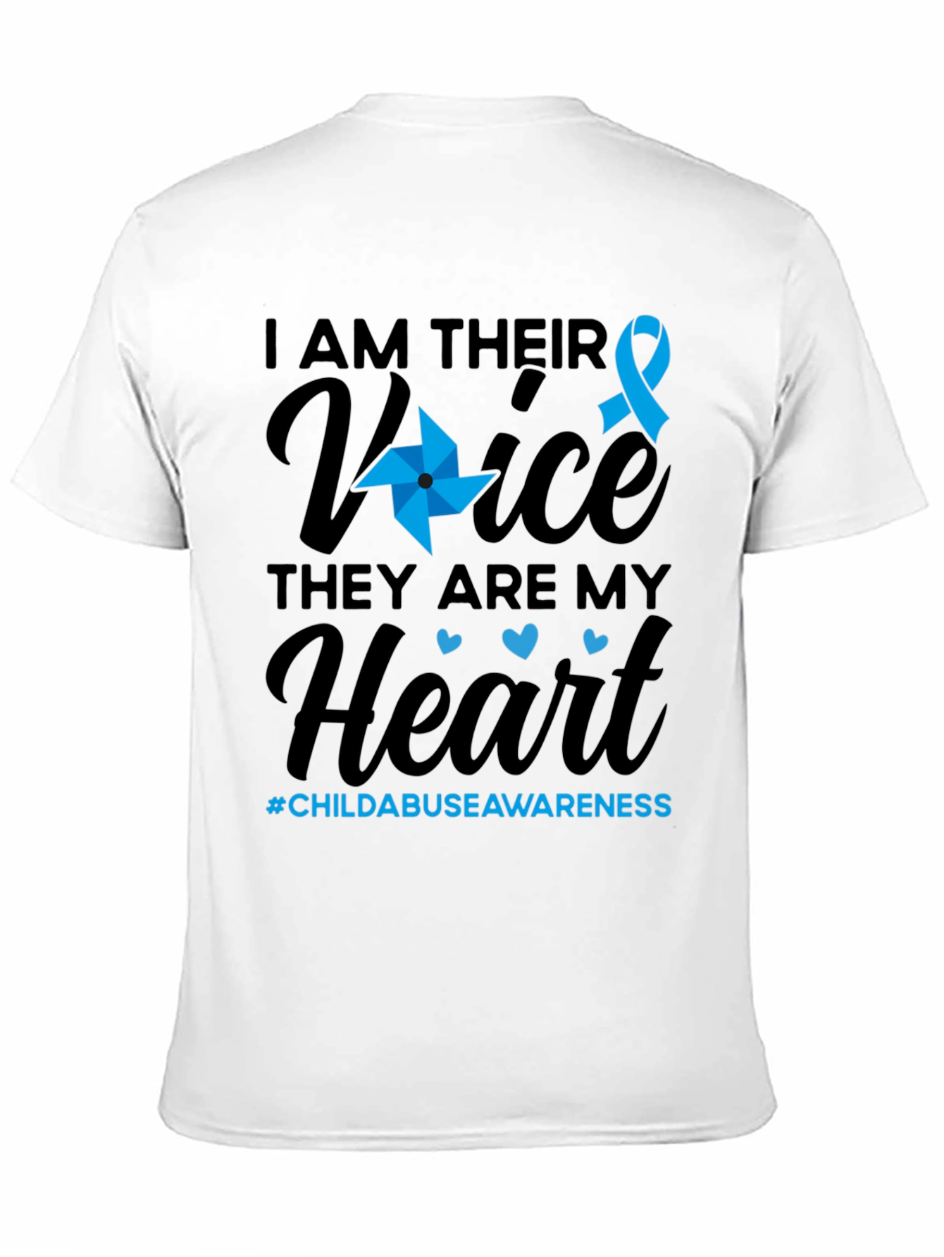 Child Abuse Awareness T-Shirt - They Are My Heart