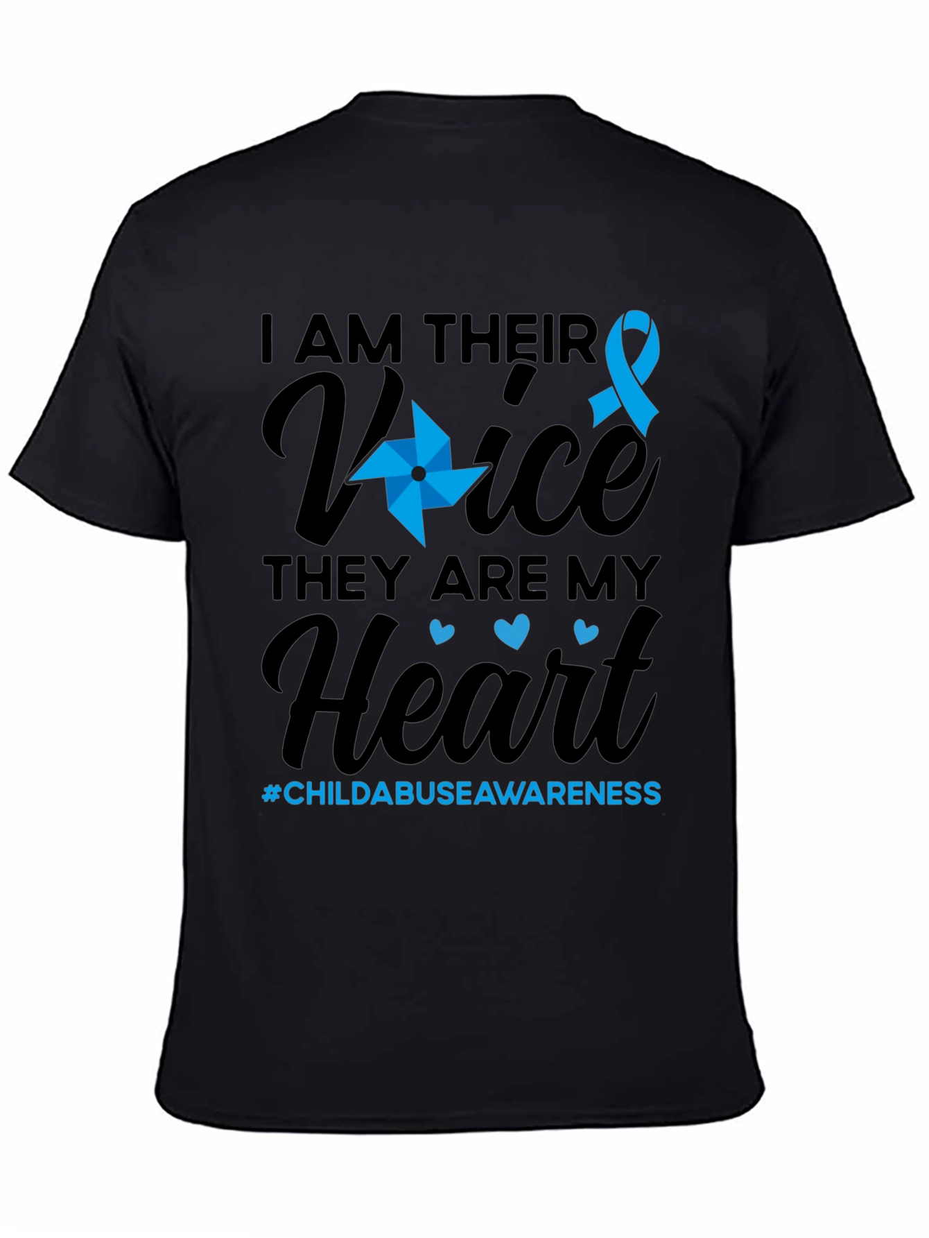 Child Abuse Awareness T-Shirt - They Are My Heart