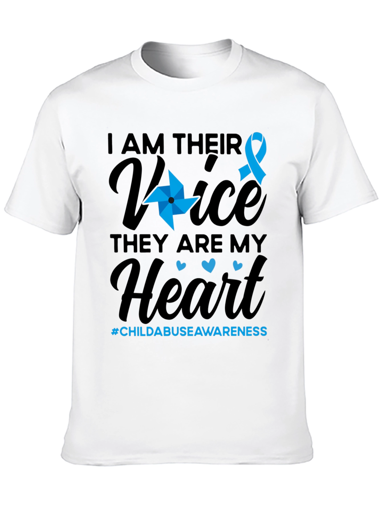 Child Abuse Awareness T-Shirt - They Are My Heart