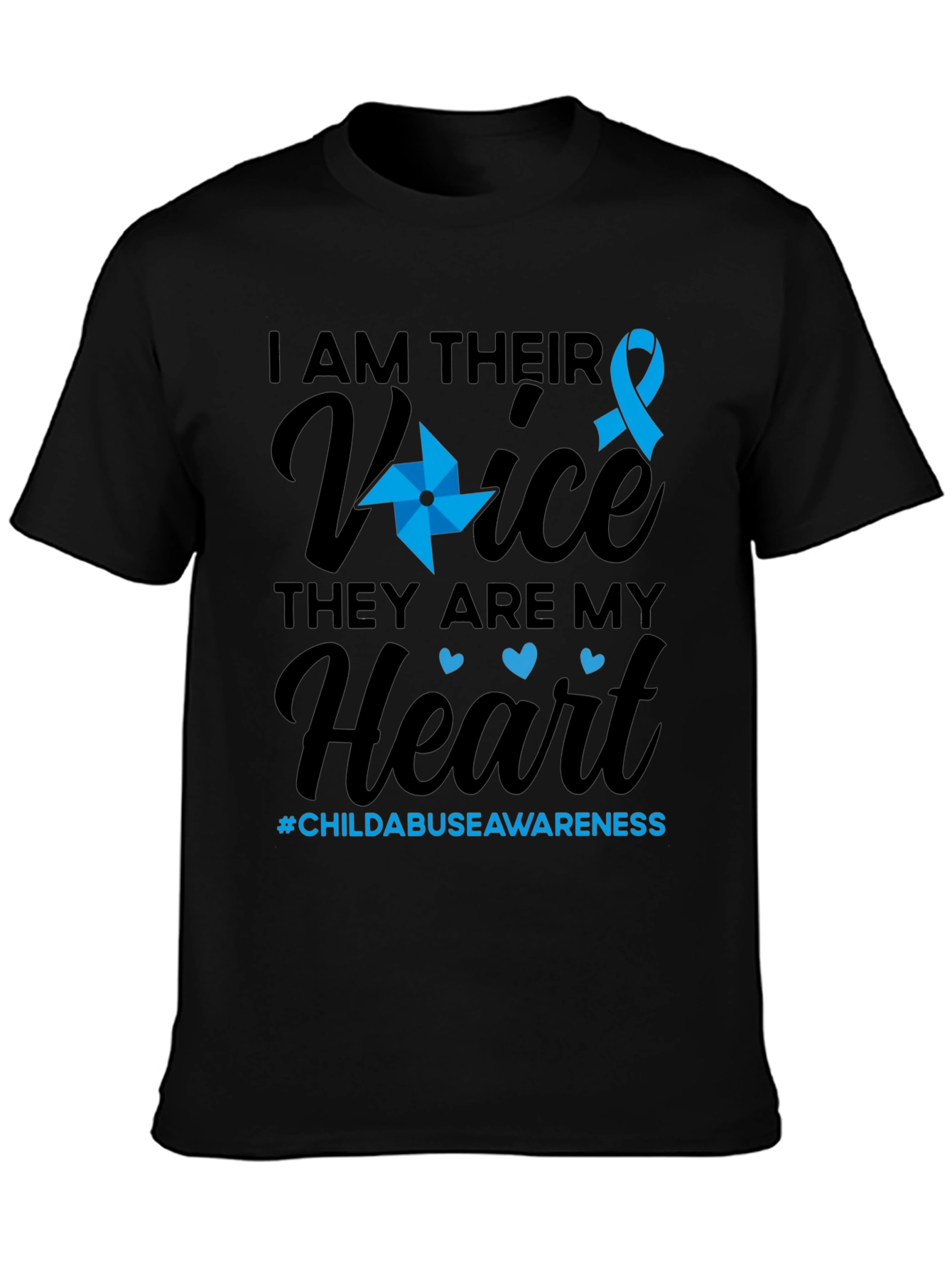 Child Abuse Awareness T-Shirt - They Are My Heart