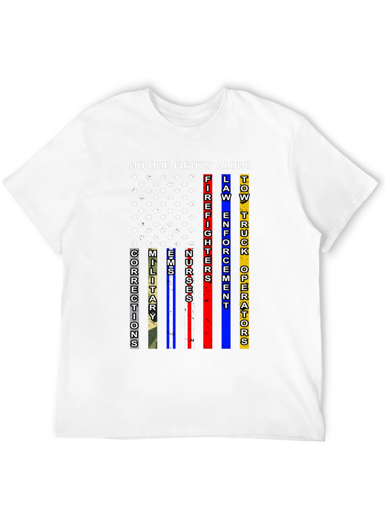 No One Fights Alone Support T-Shirt