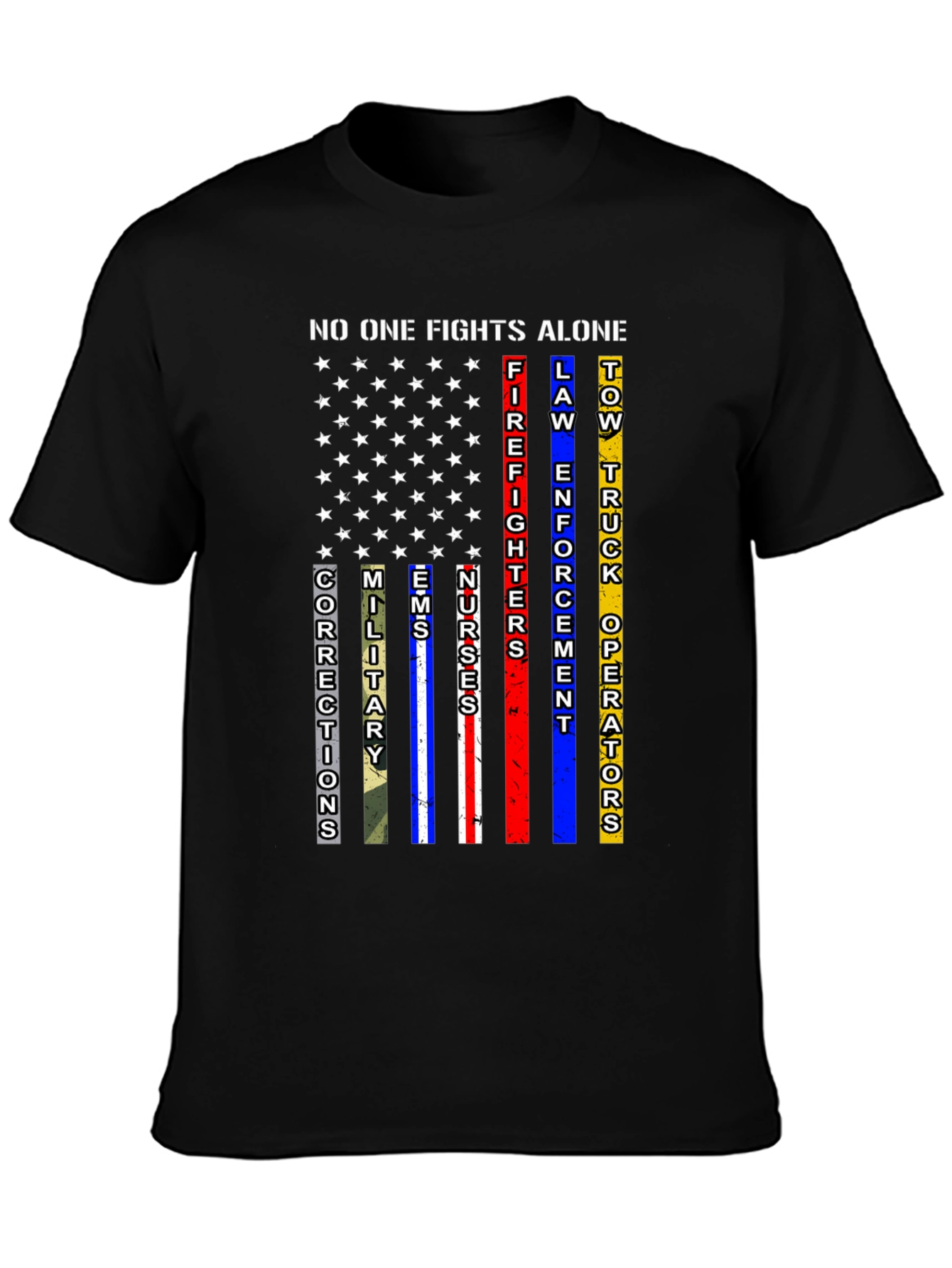 No One Fights Alone Support T-Shirt