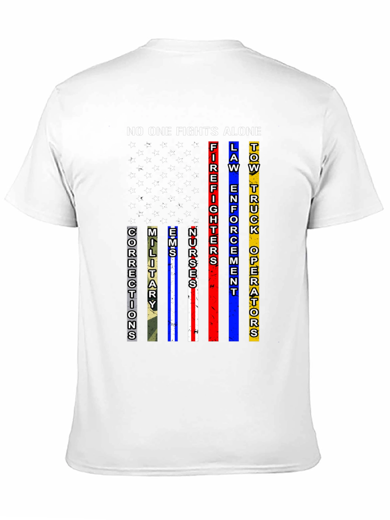 No One Fights Alone Support T-Shirt