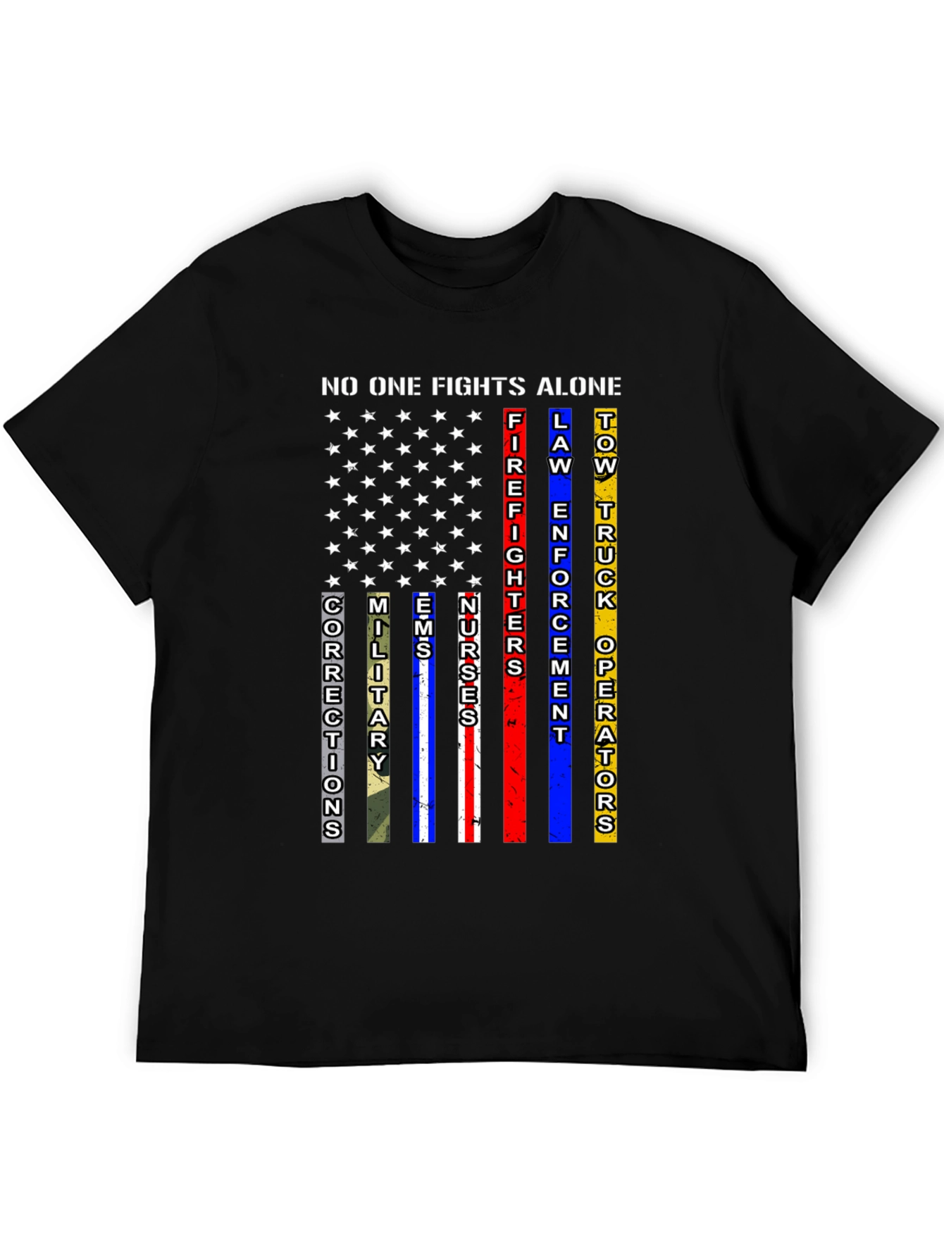No One Fights Alone Support T-Shirt