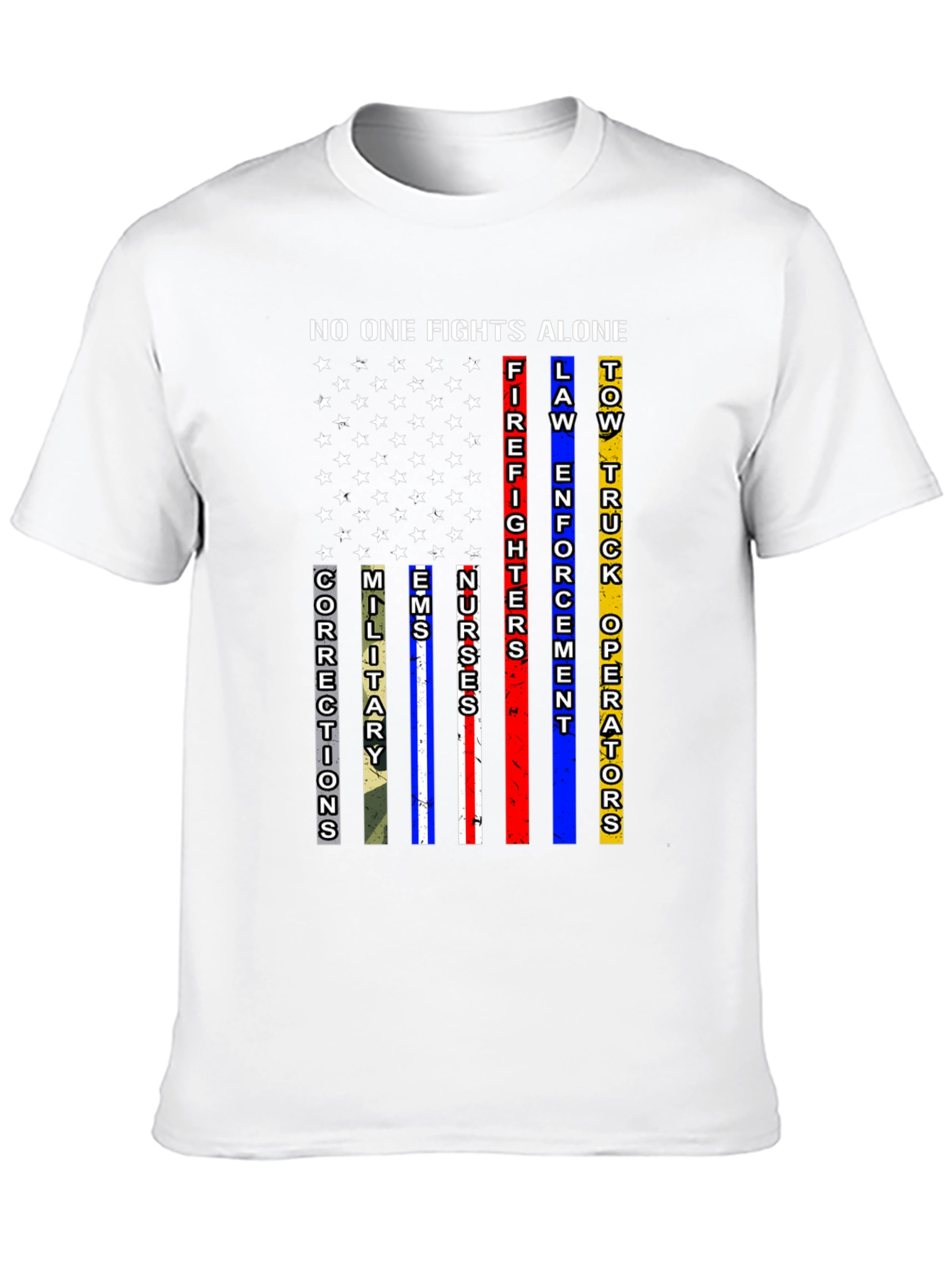 No One Fights Alone Support T-Shirt