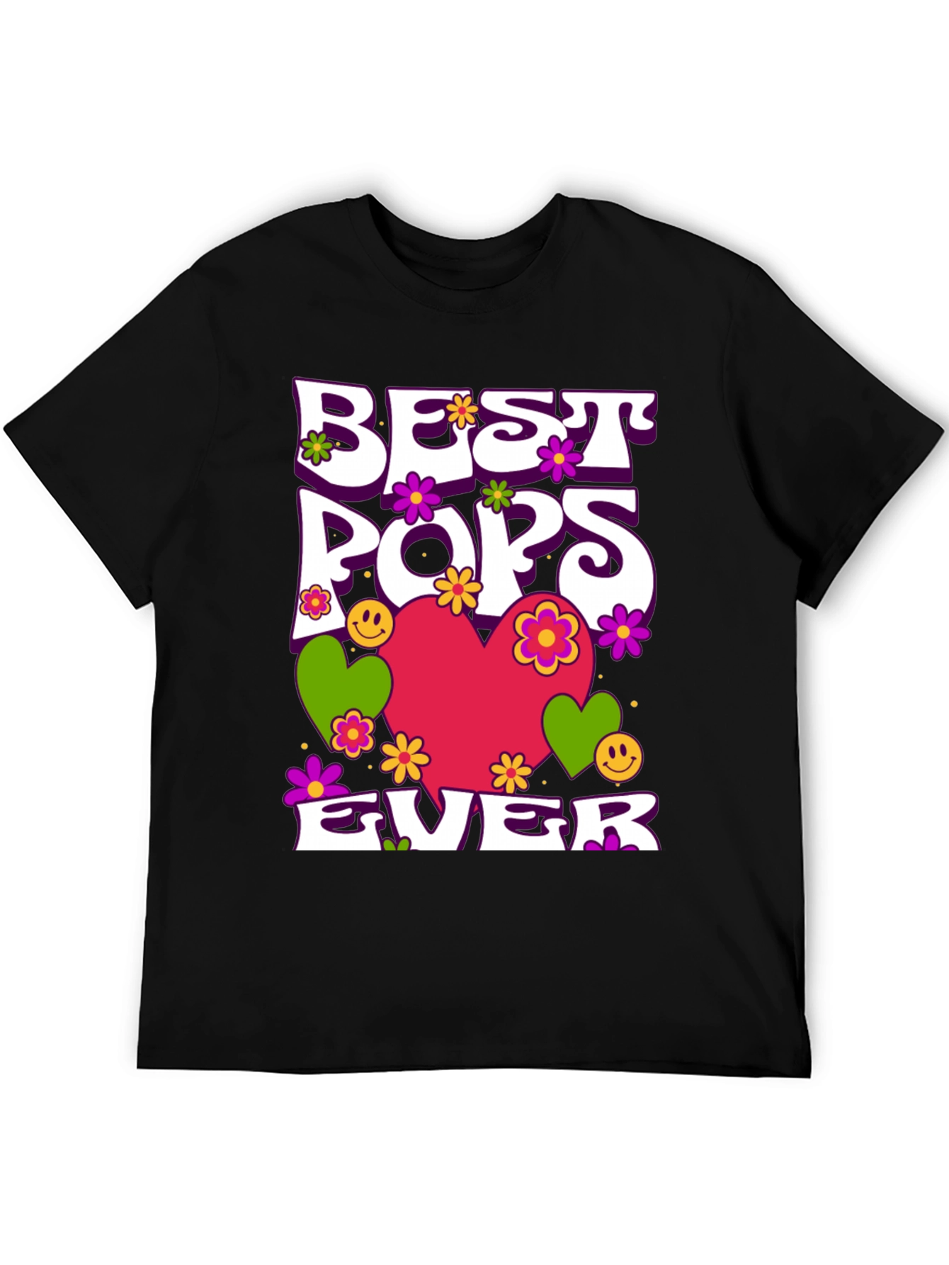 Best Pops Ever Graphic T-Shirt