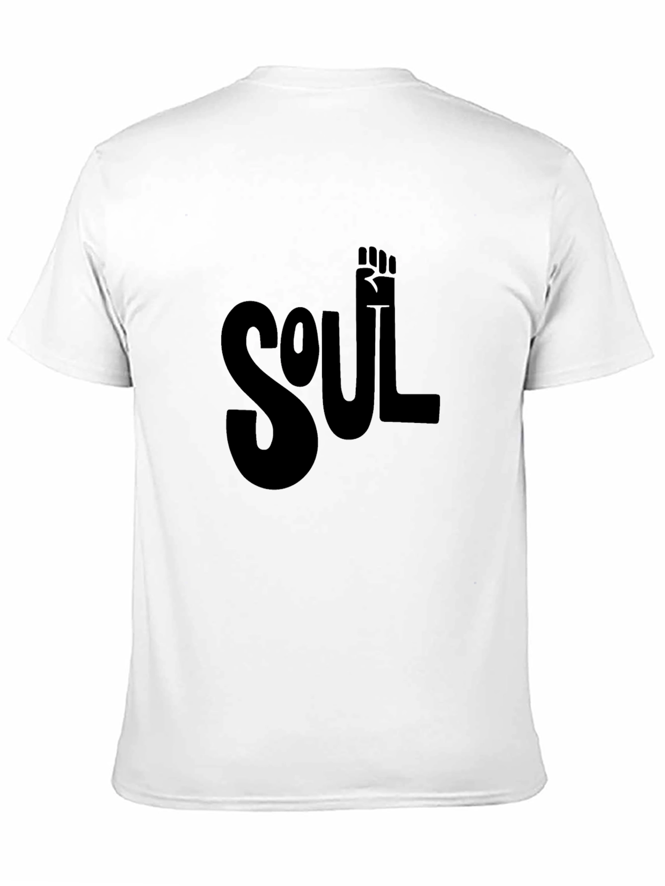 Soul Fist Graphic Tee - Black Cotton Comfort