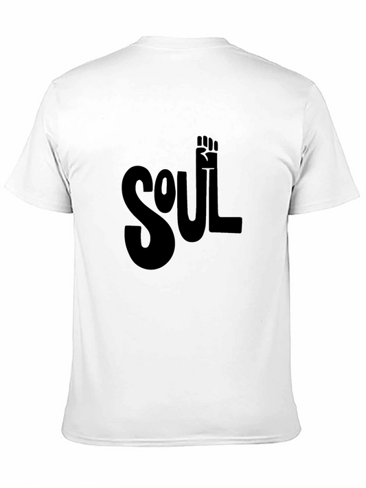 Soul Fist Graphic Tee - Black Cotton Comfort